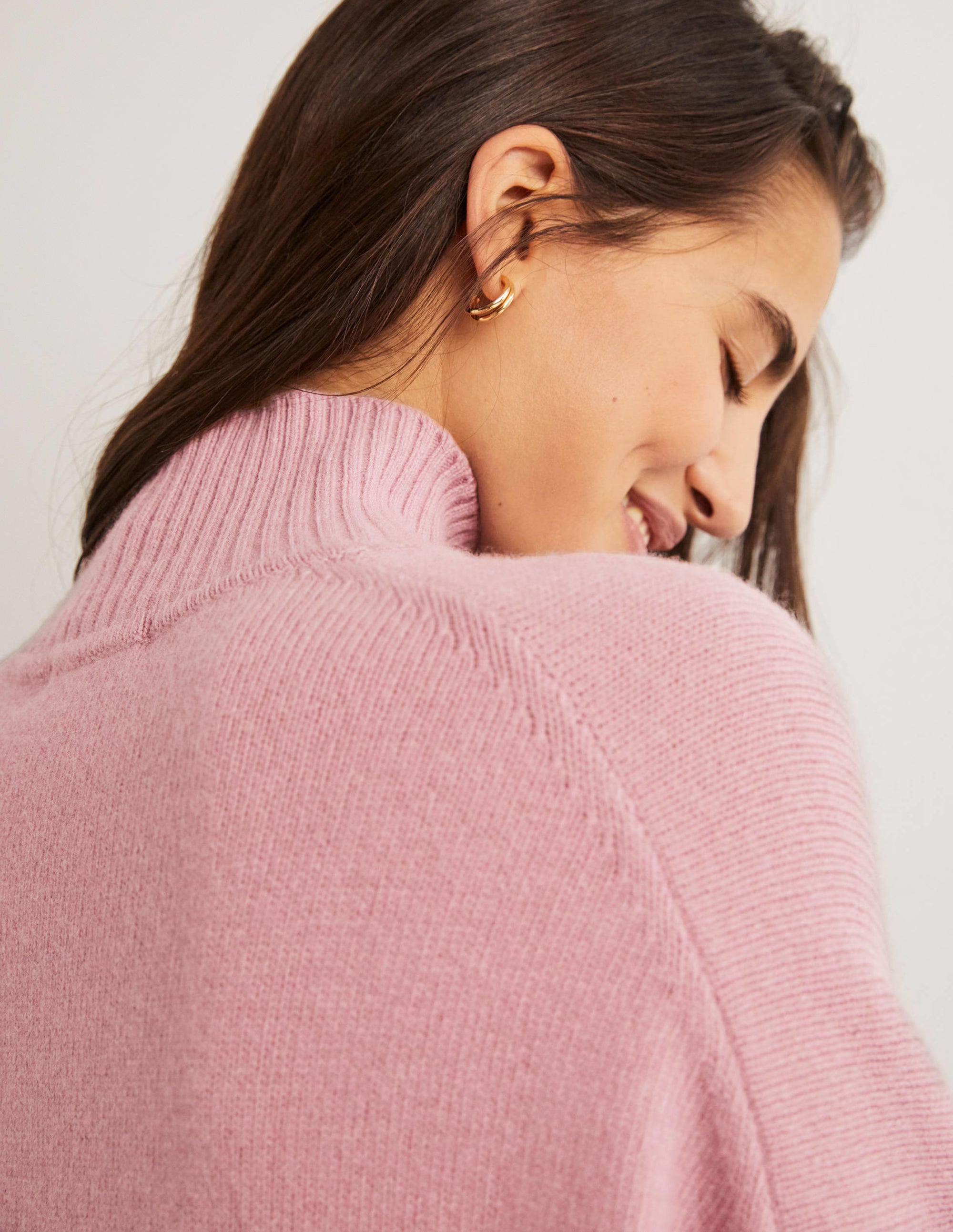 Jessica Oversize-Pullover-Kühles Violett - Image 2