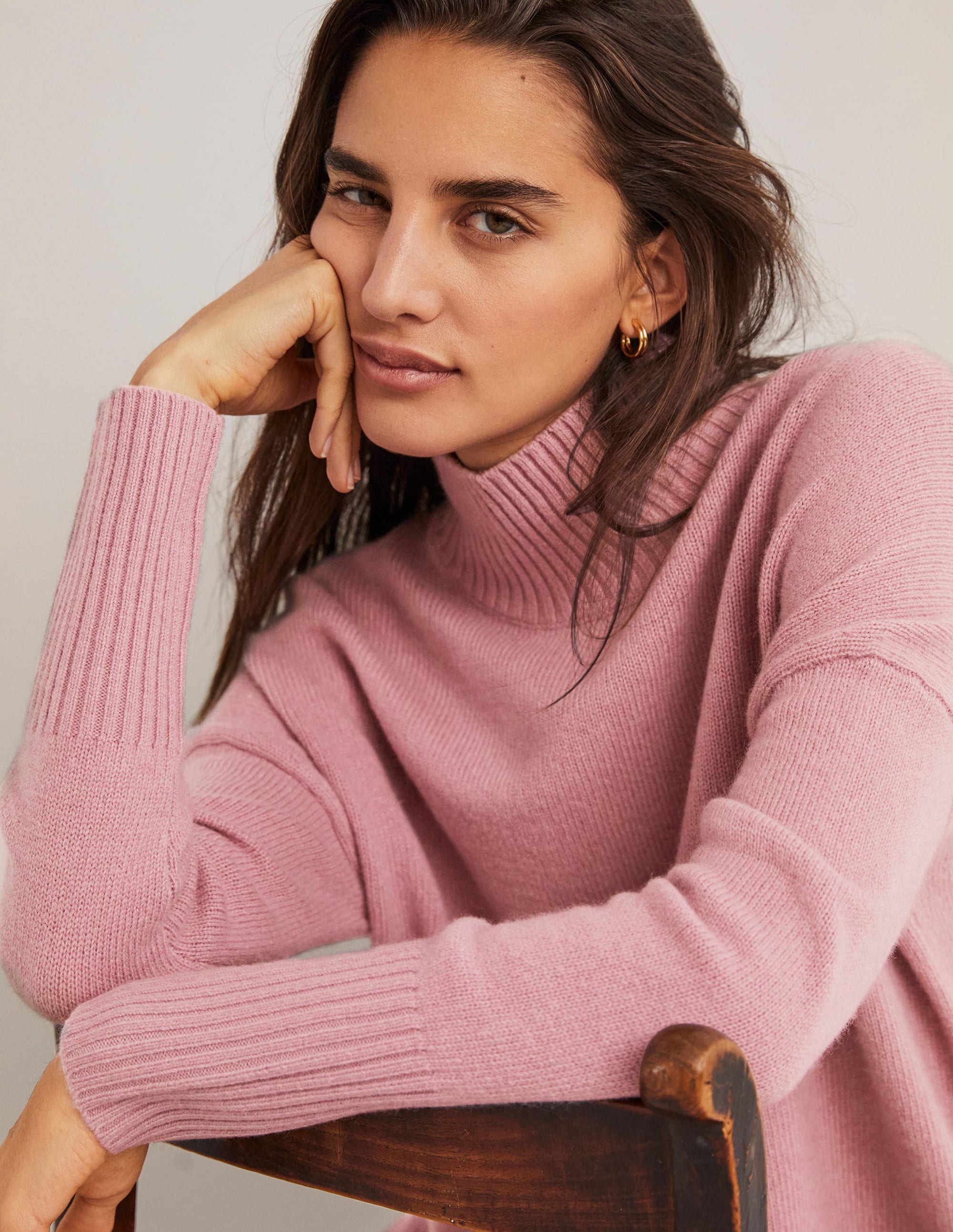 Jessica Oversize-Pullover-Kühles Violett - Image 4