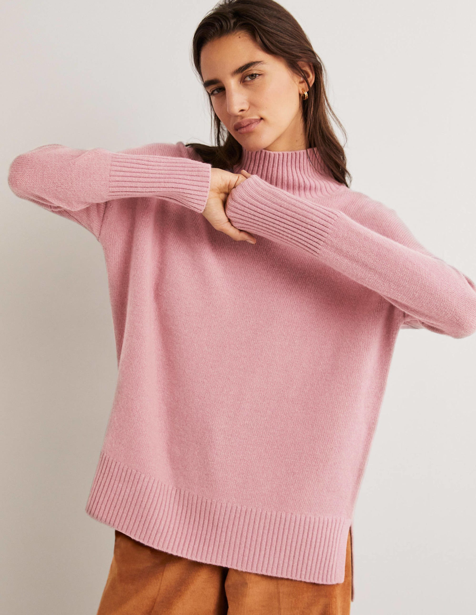 Jessica Oversize-Pullover-Kühles Violett - Image 5