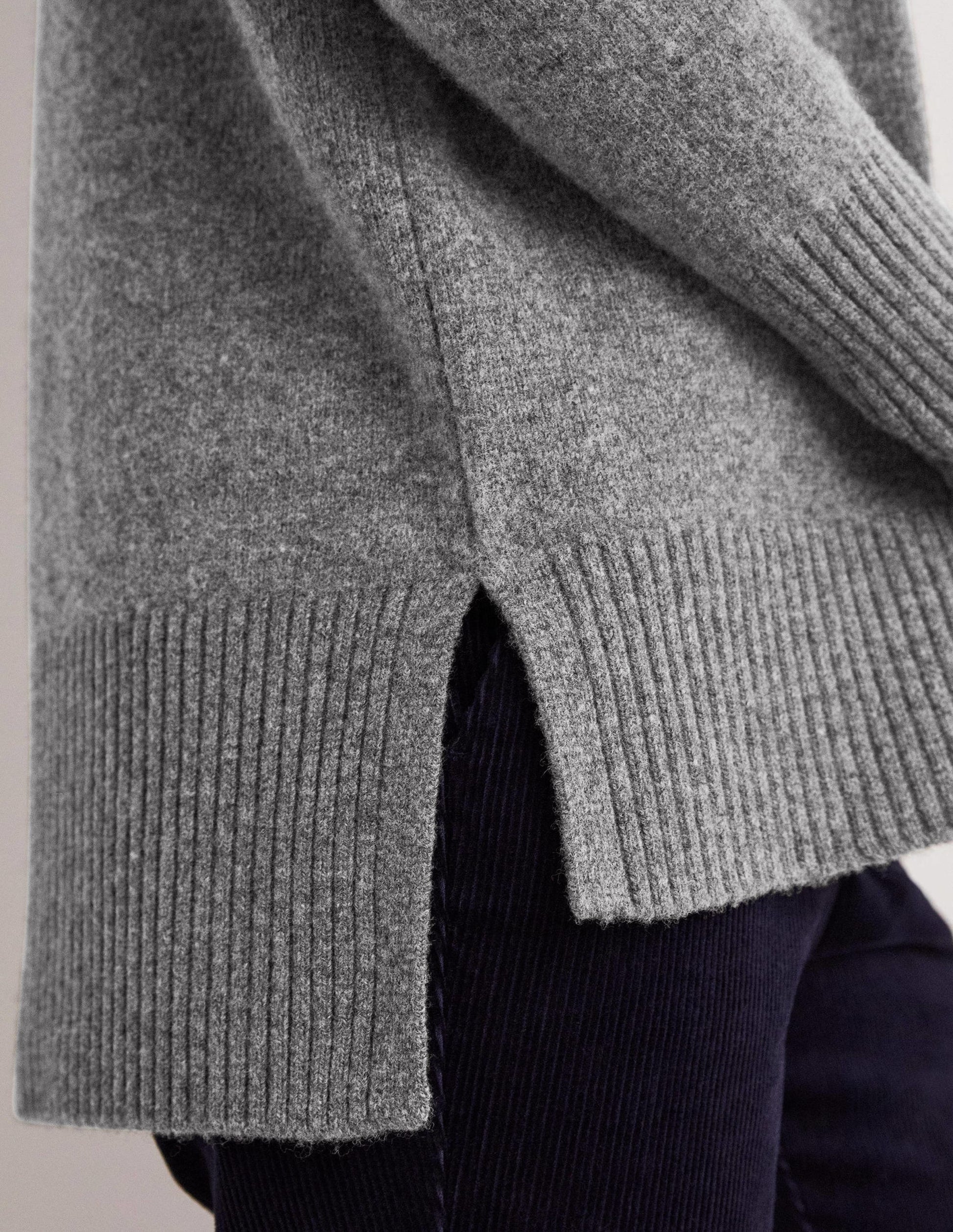 Jessica Oversize-Pullover-Helles Anthrazit Melange-4