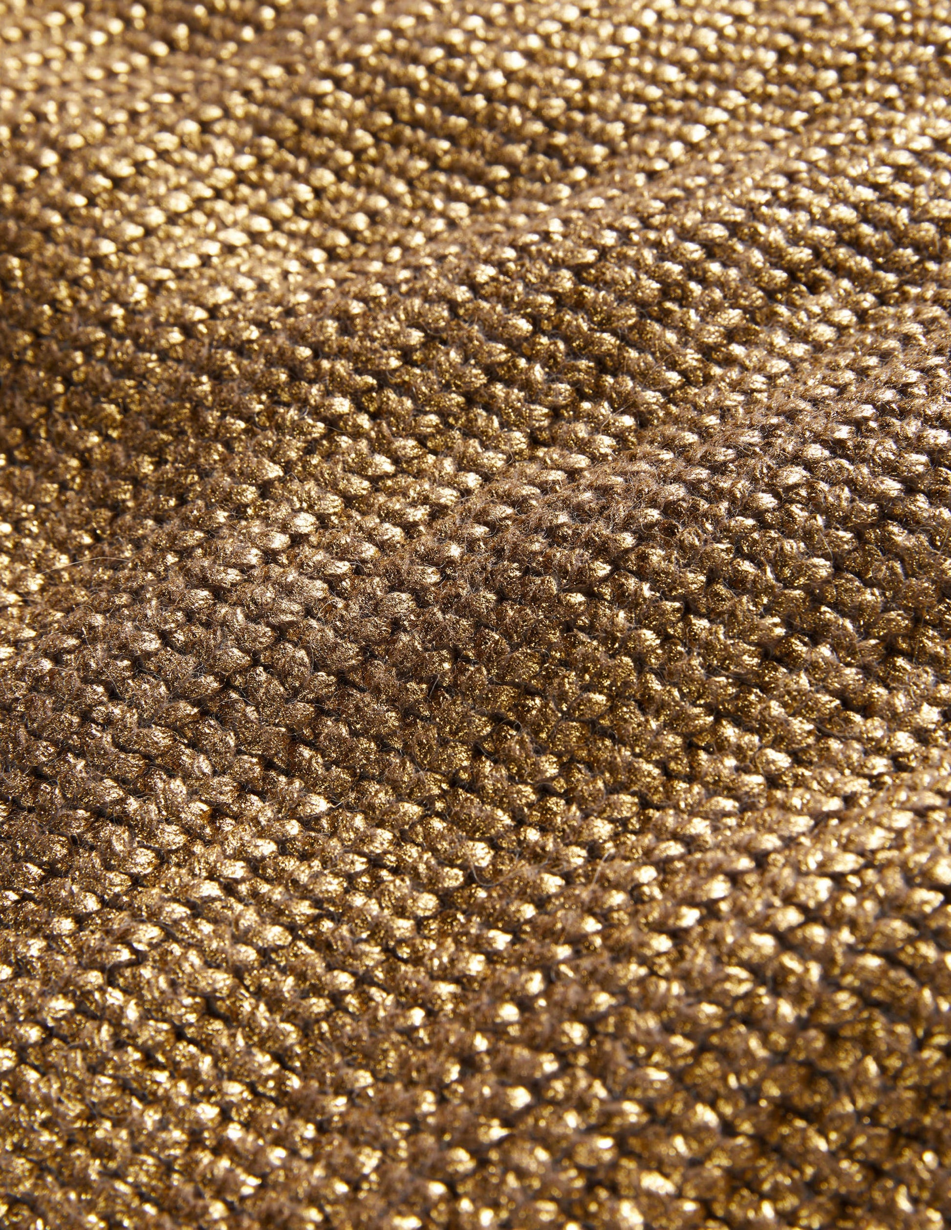 Goldener Rippstrickpullover-Goldfolie-6