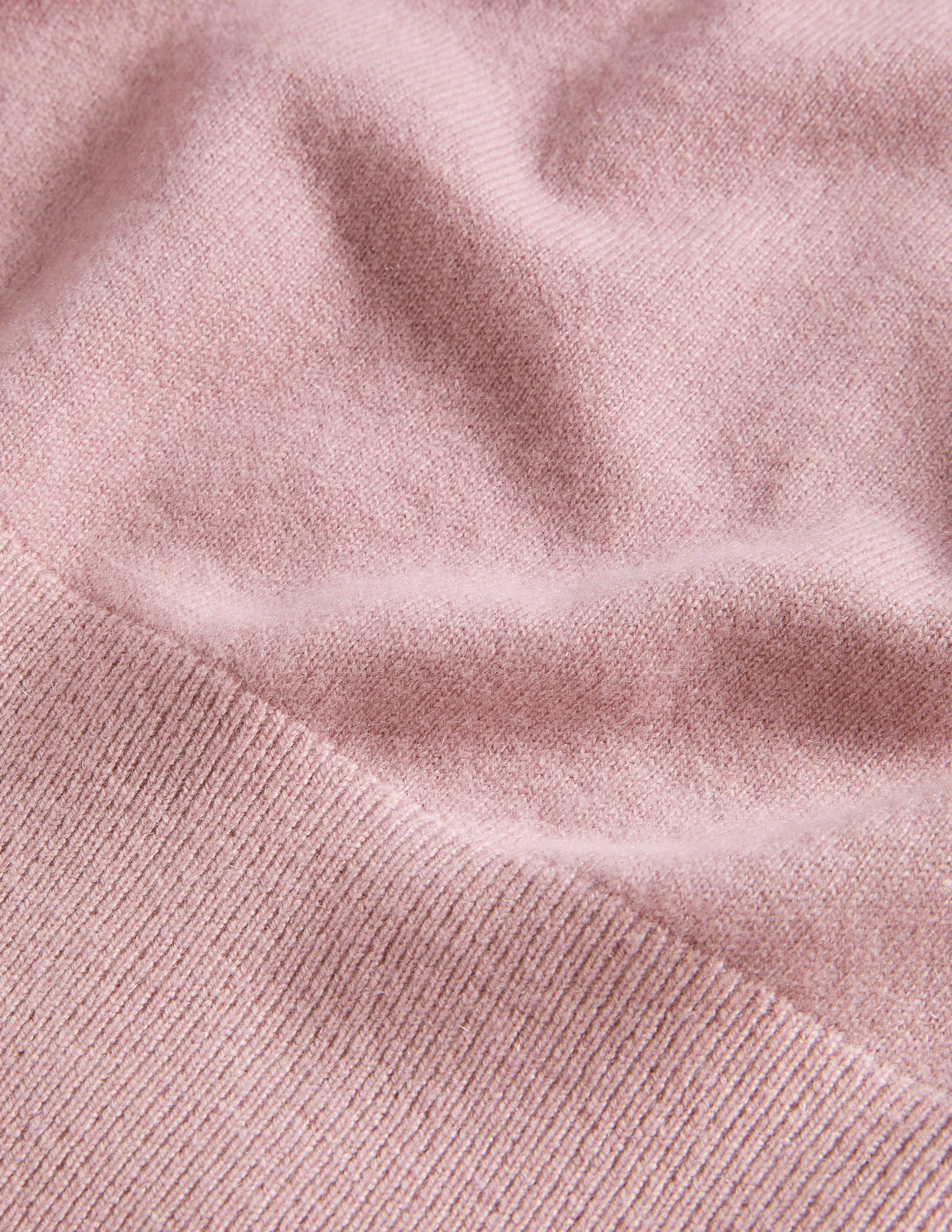 Kaschmirpullover mit Puffärmeln-Kühles Violett - Image 5