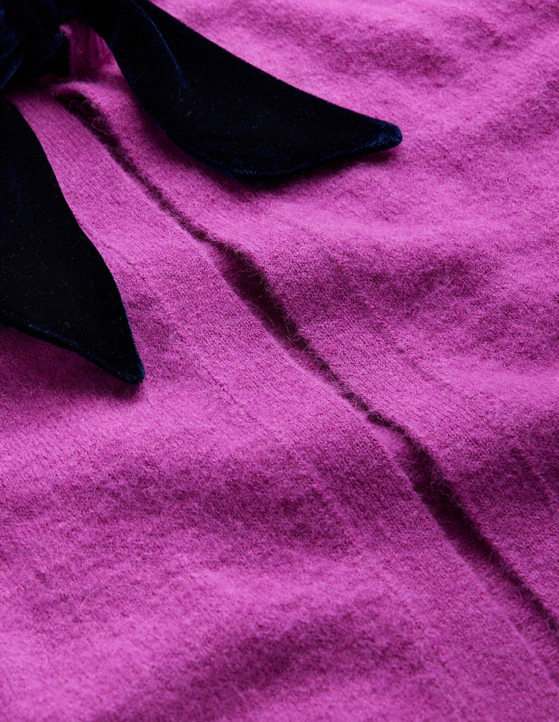 Flauschige Strickjacke mit Schleife-Festival-Fuchsia-7