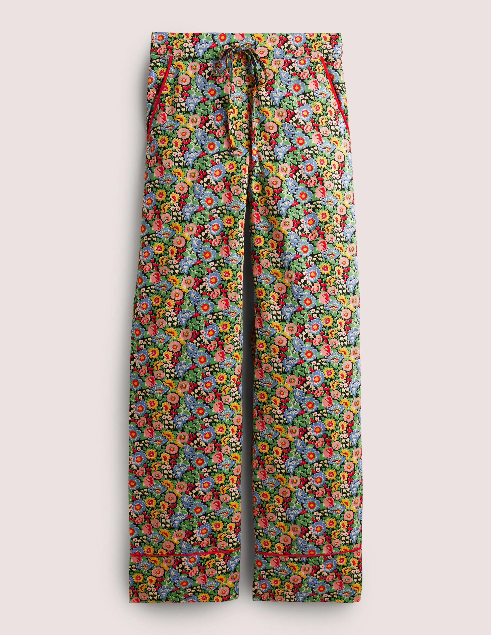 Easy Cotton Sleep Bottoms-Multi, Flora Illusion-6