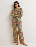 Easy Cotton Sleep Bottoms-Multi, Flora Illusion