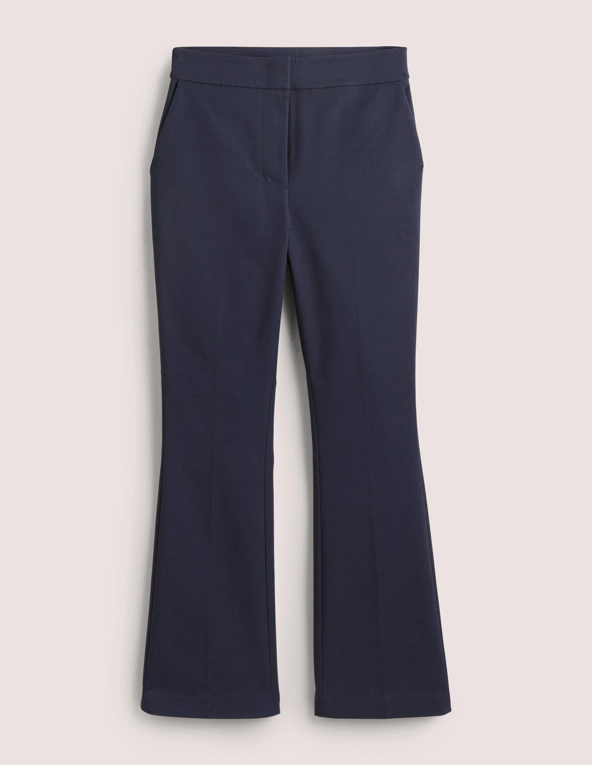 Pantalon court évasé-Bleu marine - Image 5