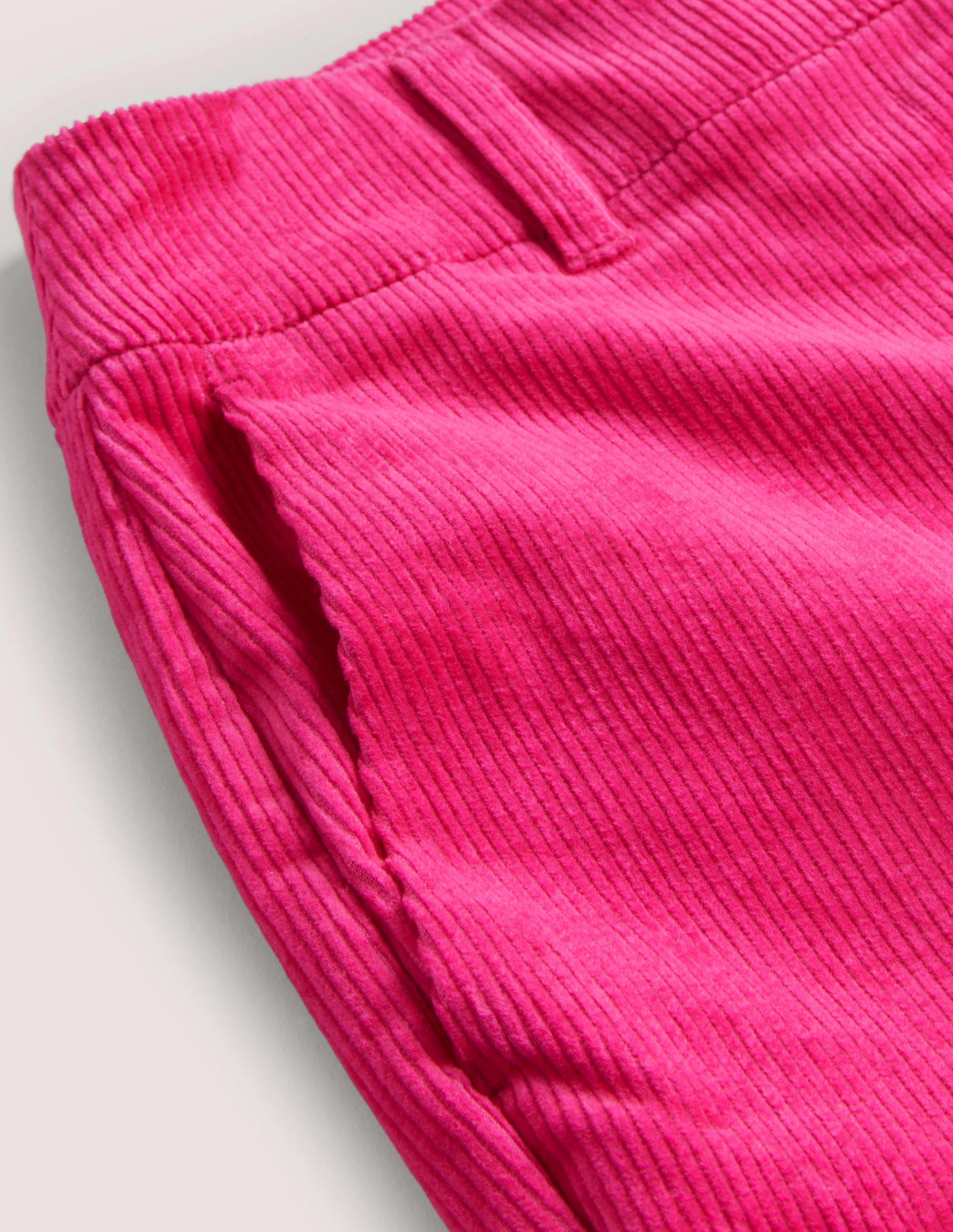Ausgestellte Cordhose-Wassermelonenrosa-7