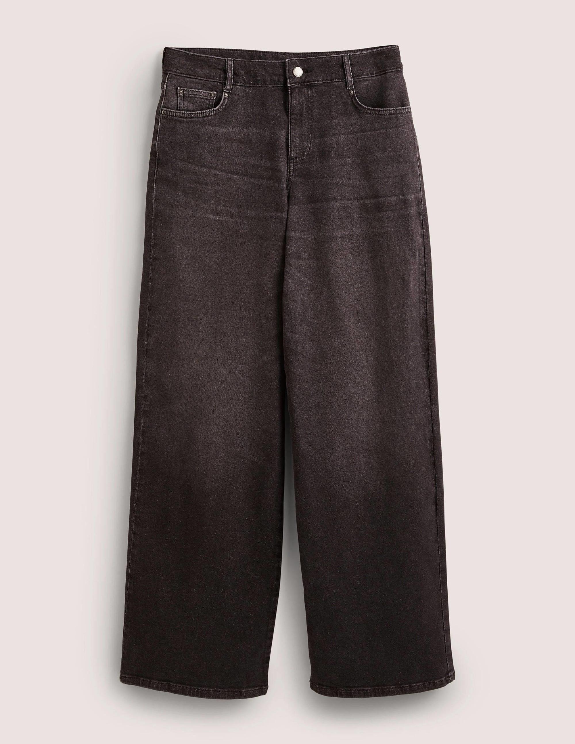 Jean large taille basse-Noir - Image 6