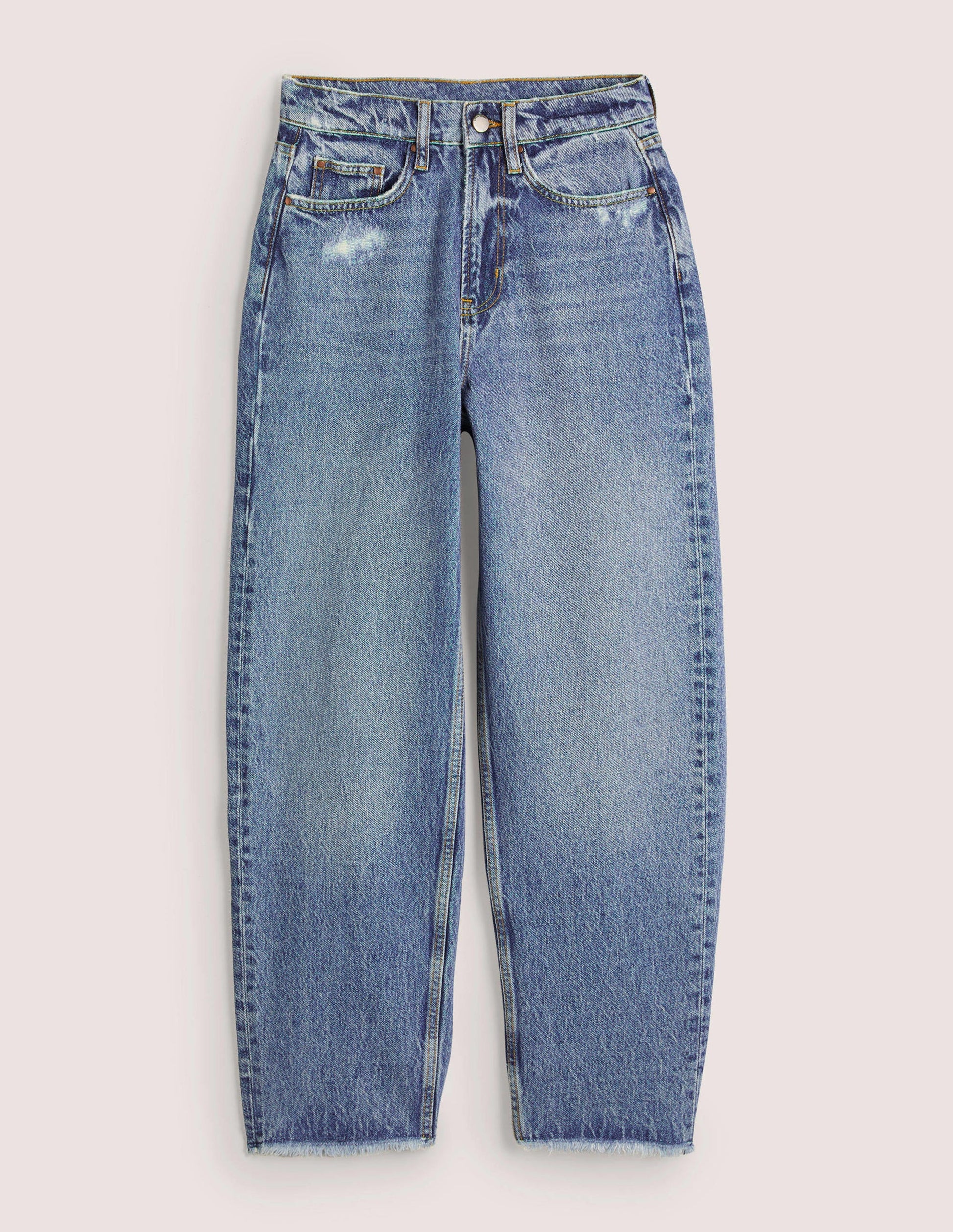 Jean droit rigide-Vintage moyen-6