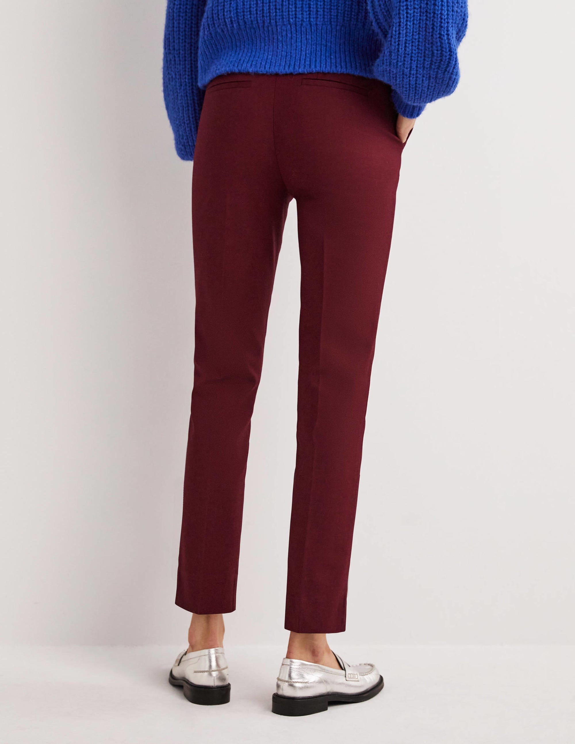Richmond 7/8 Trouser-Mulled Wine - Image 3