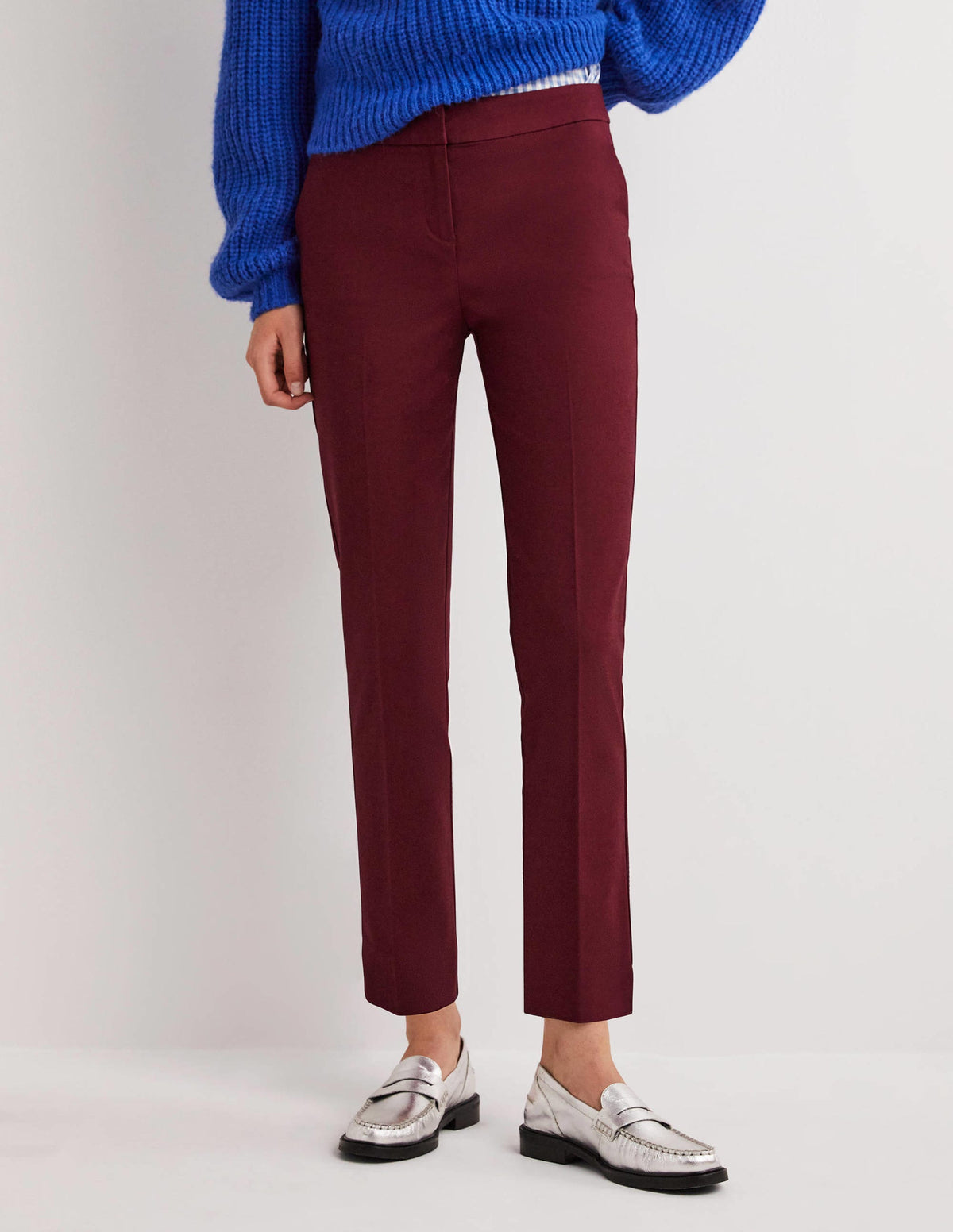Richmond 7/8 Trouser-Mulled Wine - Image 4