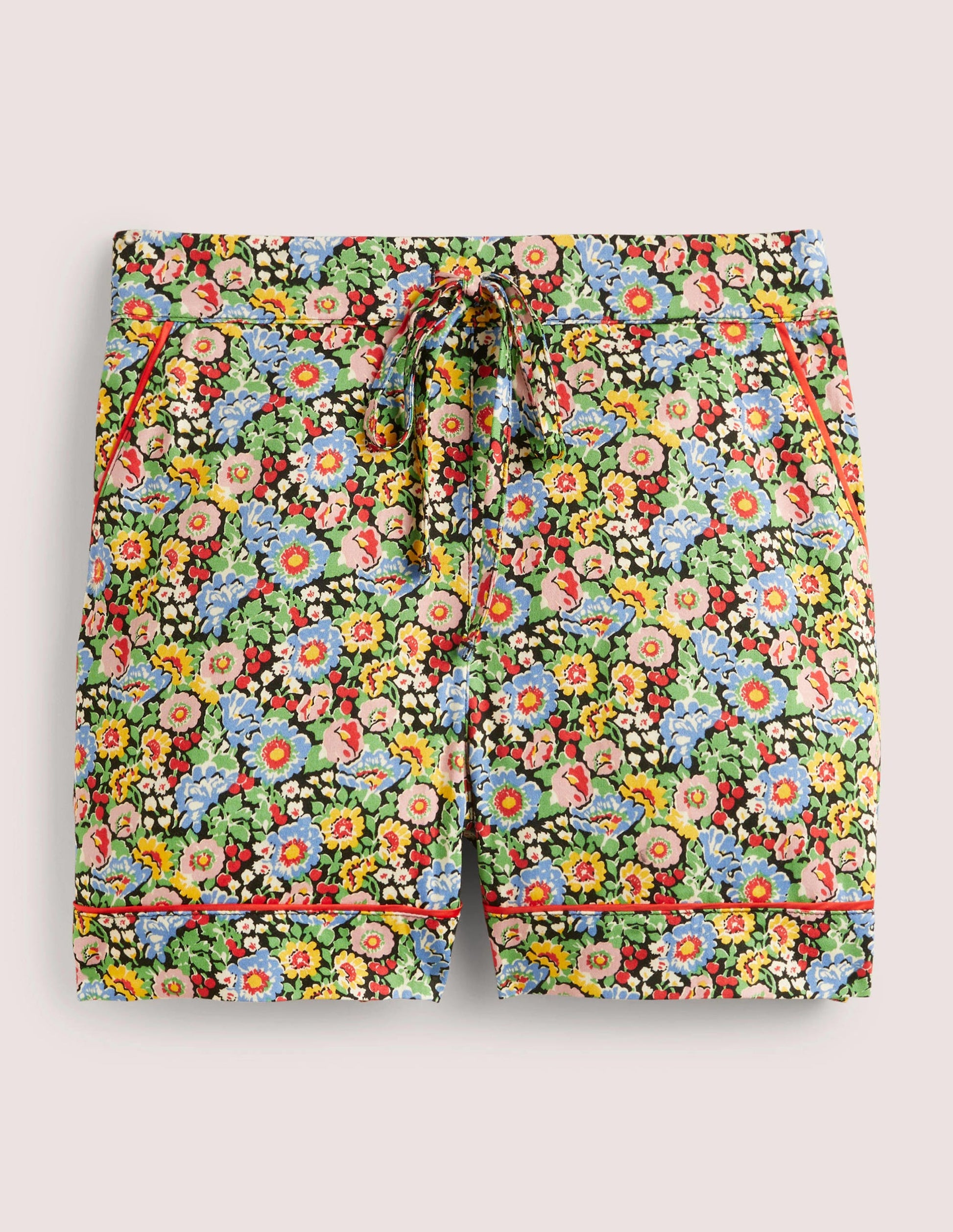 Easy Cotton Sleep Short-Multi, Flora Illusion-5