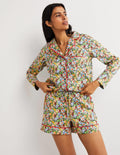 Easy Cotton Sleep Short-Multi, Flora Illusion