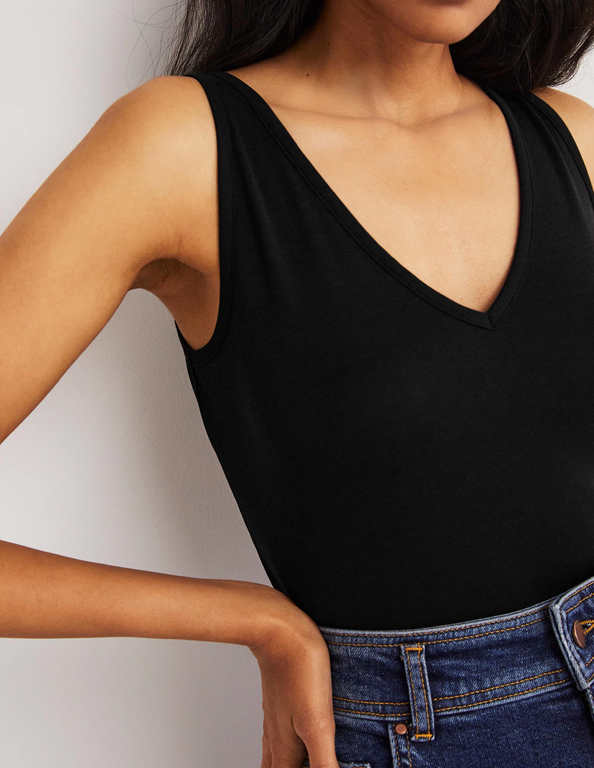 Soft Touch Vest-Black - Image 2