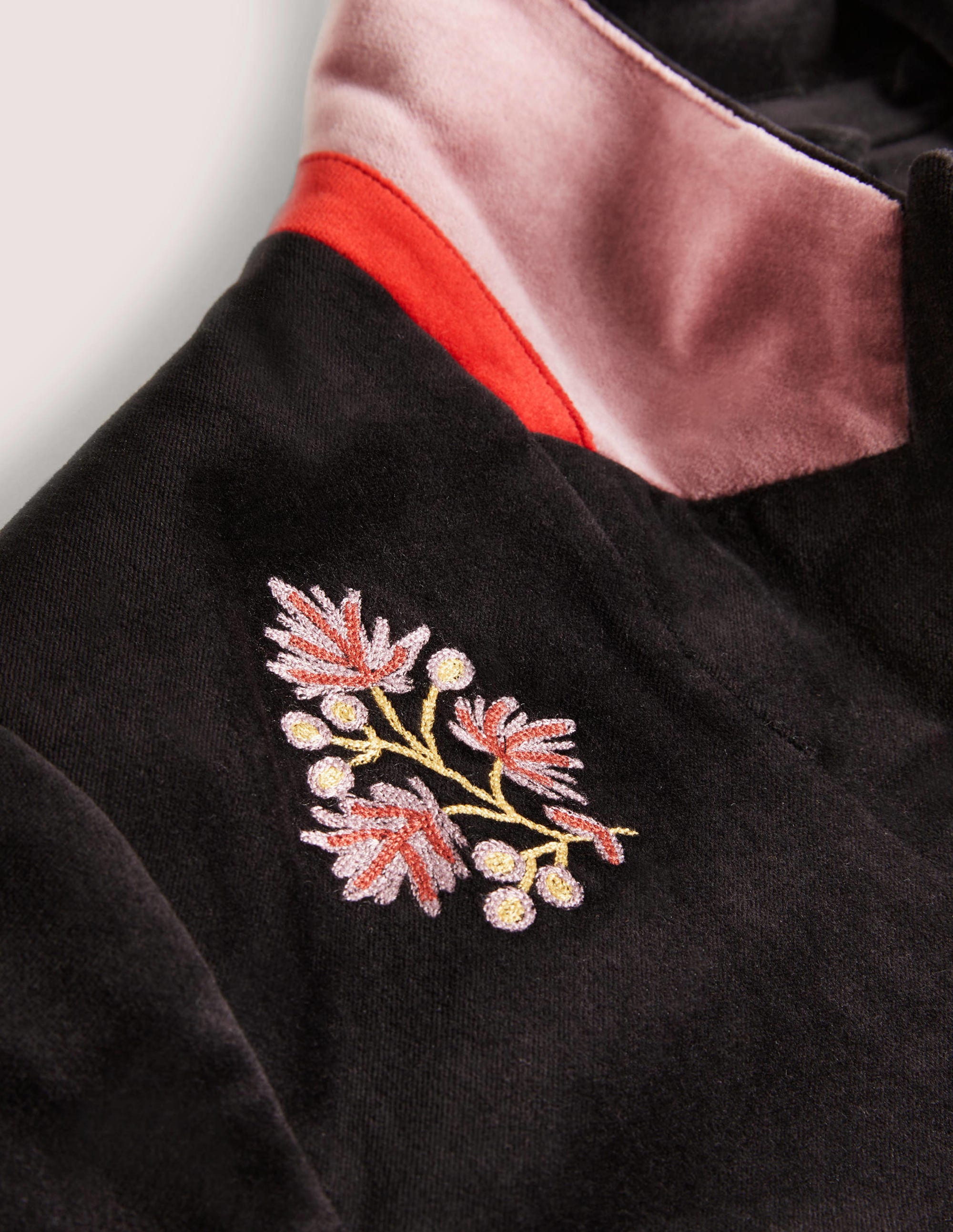 Blazer chic façon années 70-Noir, brodé - Image 8