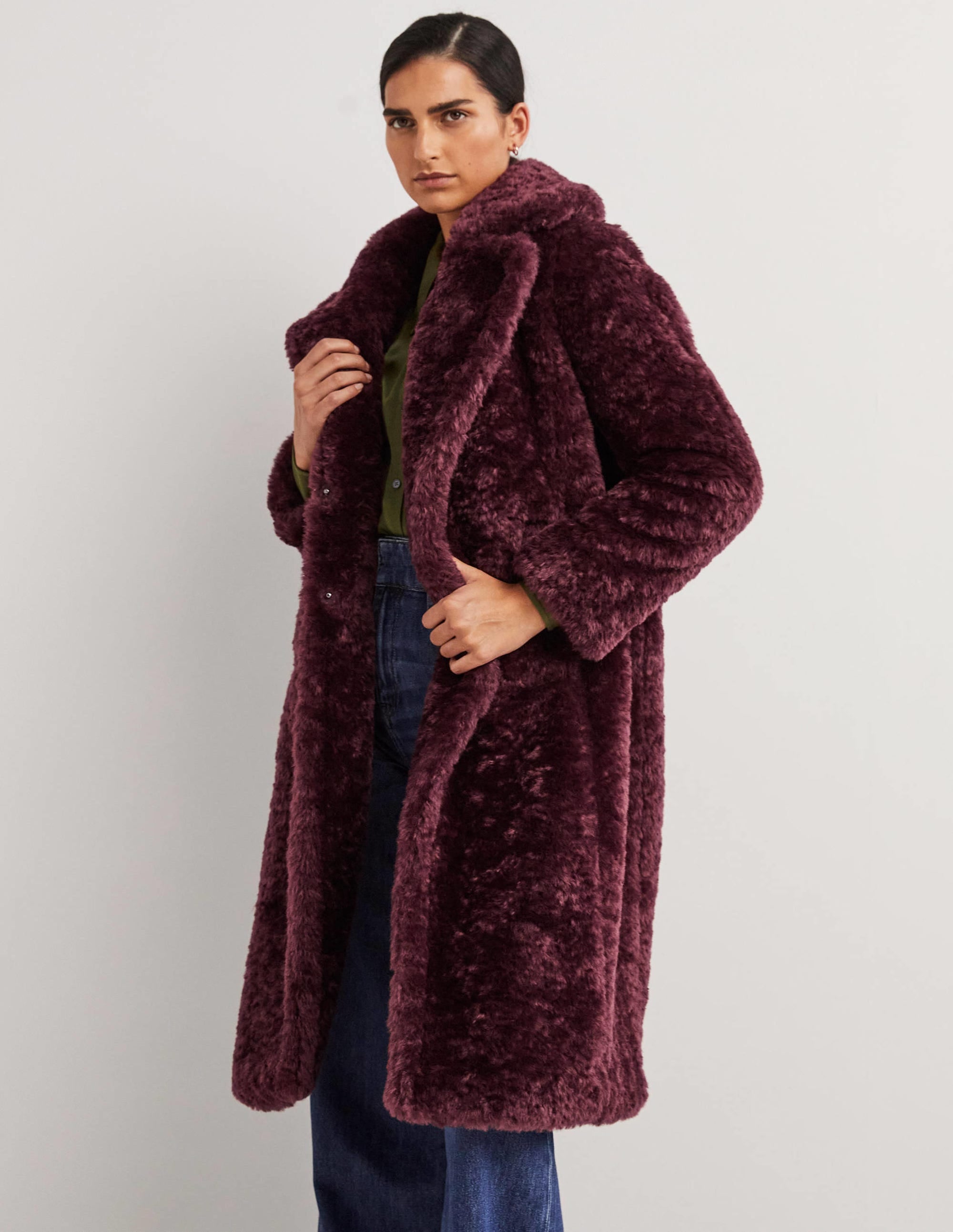 Langer Teddy-Mantel-Feige - Image 4