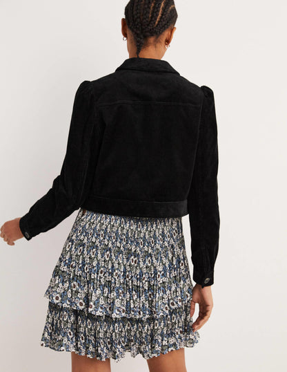 Kurze Cordjacke-Schwarz-3