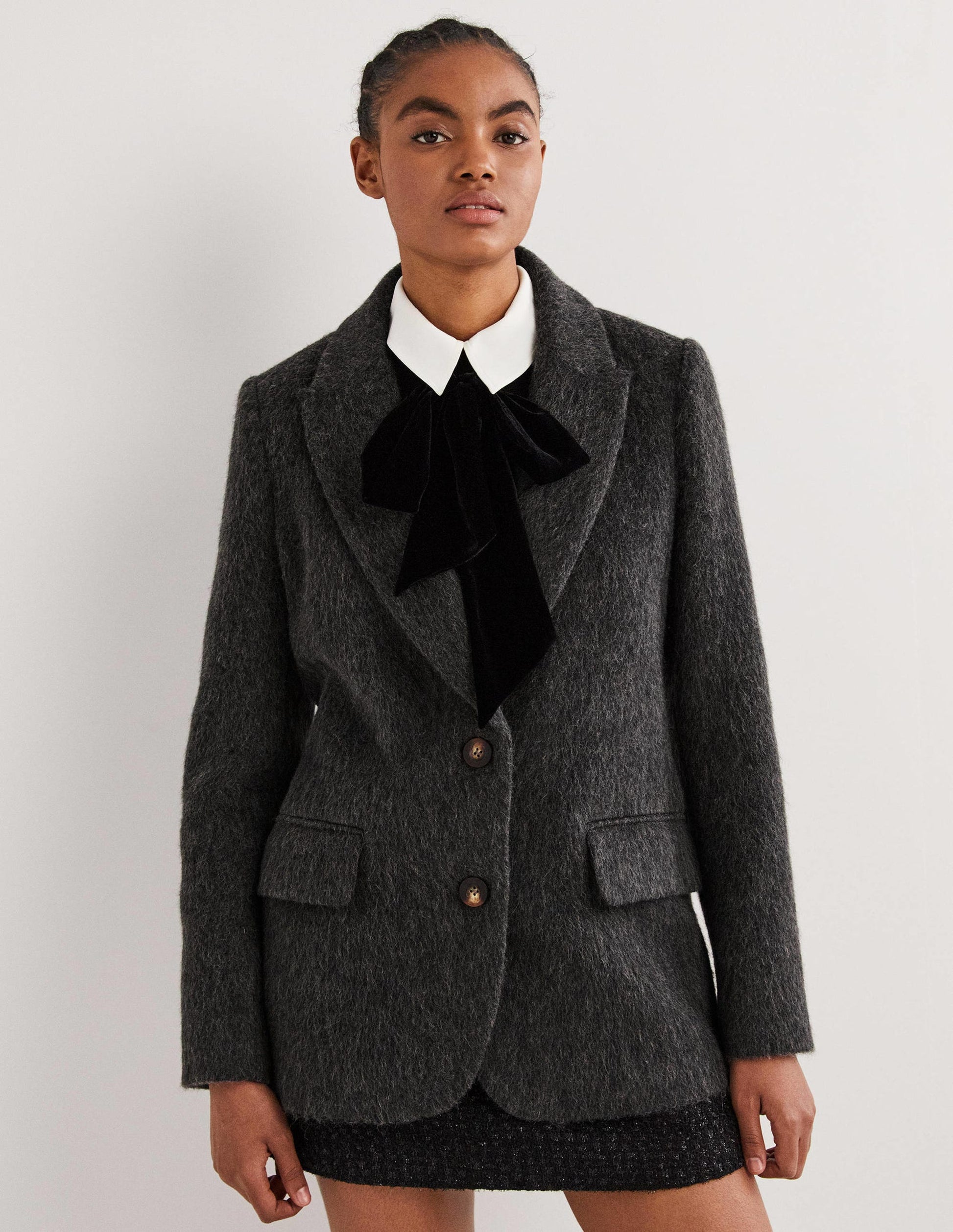 Blazer en laine-Anthracite-5