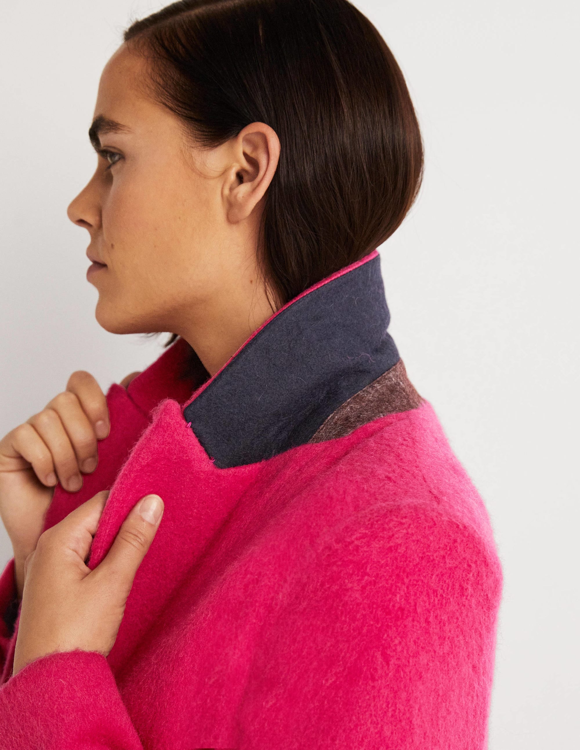 Blazer en laine-Rose - Image 2