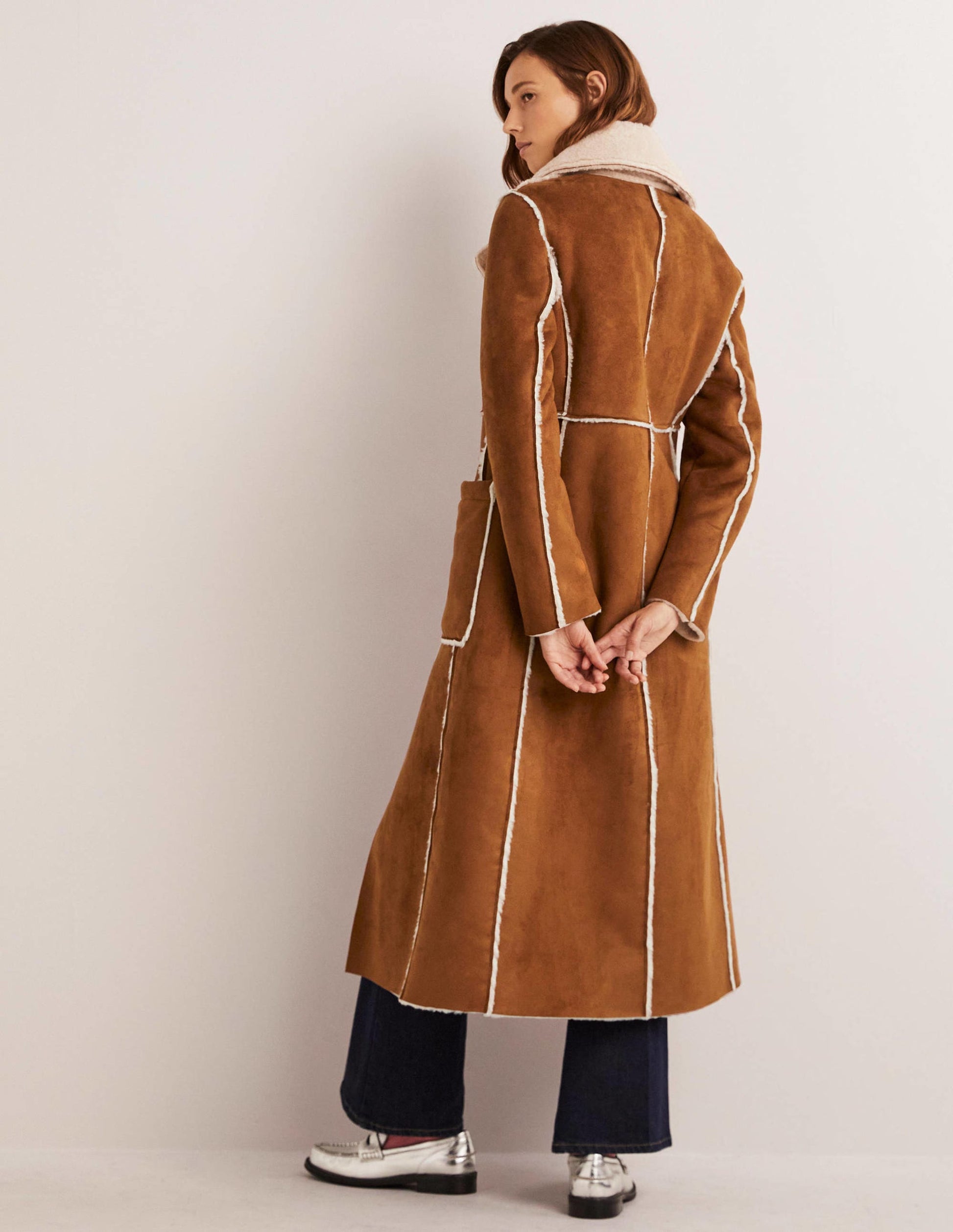 Reversible Faux-Shearling Coat-Hazel-3