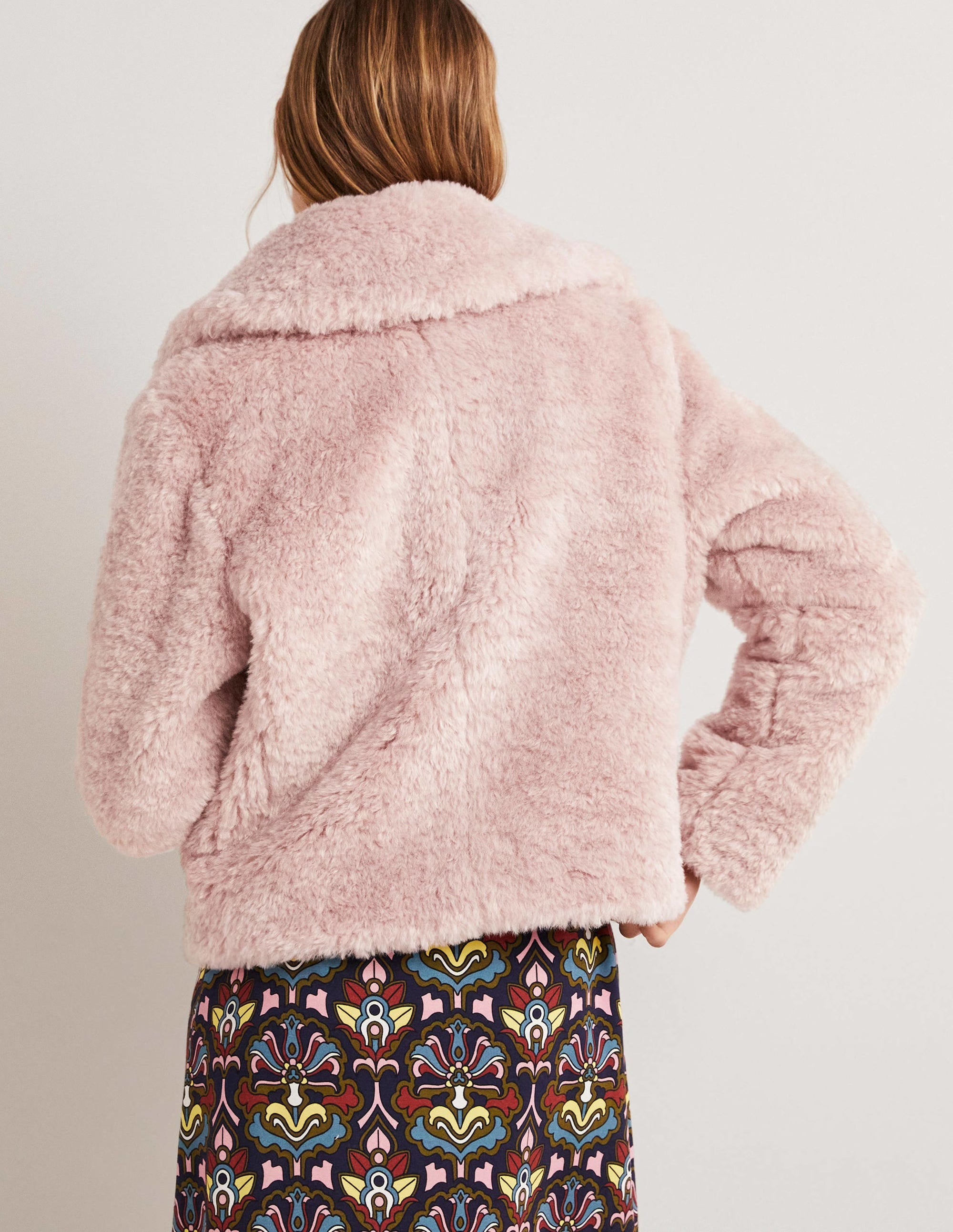 Veste en fausse fourrure-Rose pâle - Image 3
