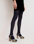 Twist-Front Heeled Platforms-Gold Metallic