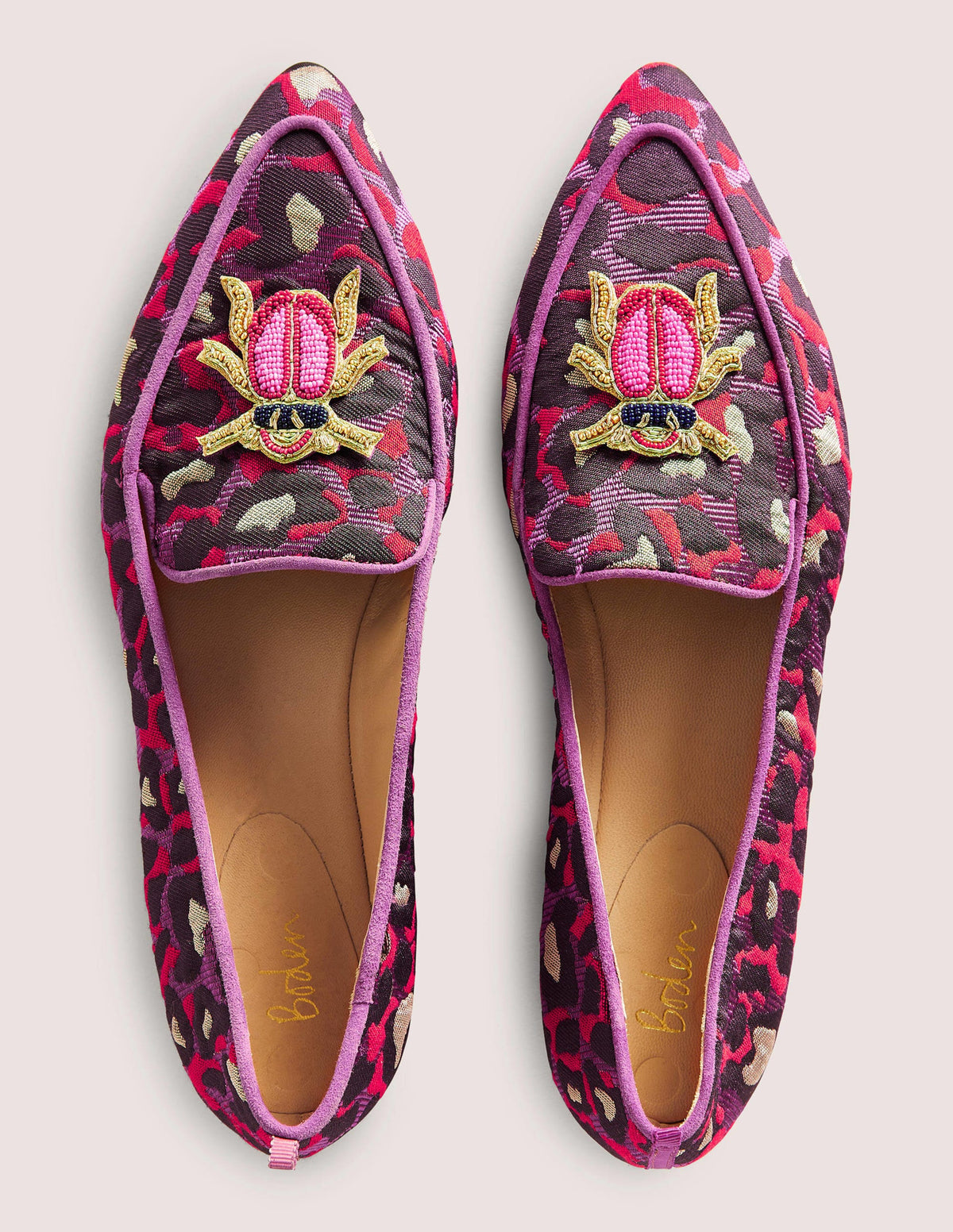 Verzierte Jacquard-Loafer-Gepard-4