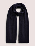 Sparkle Cashmere Scarf-Navy