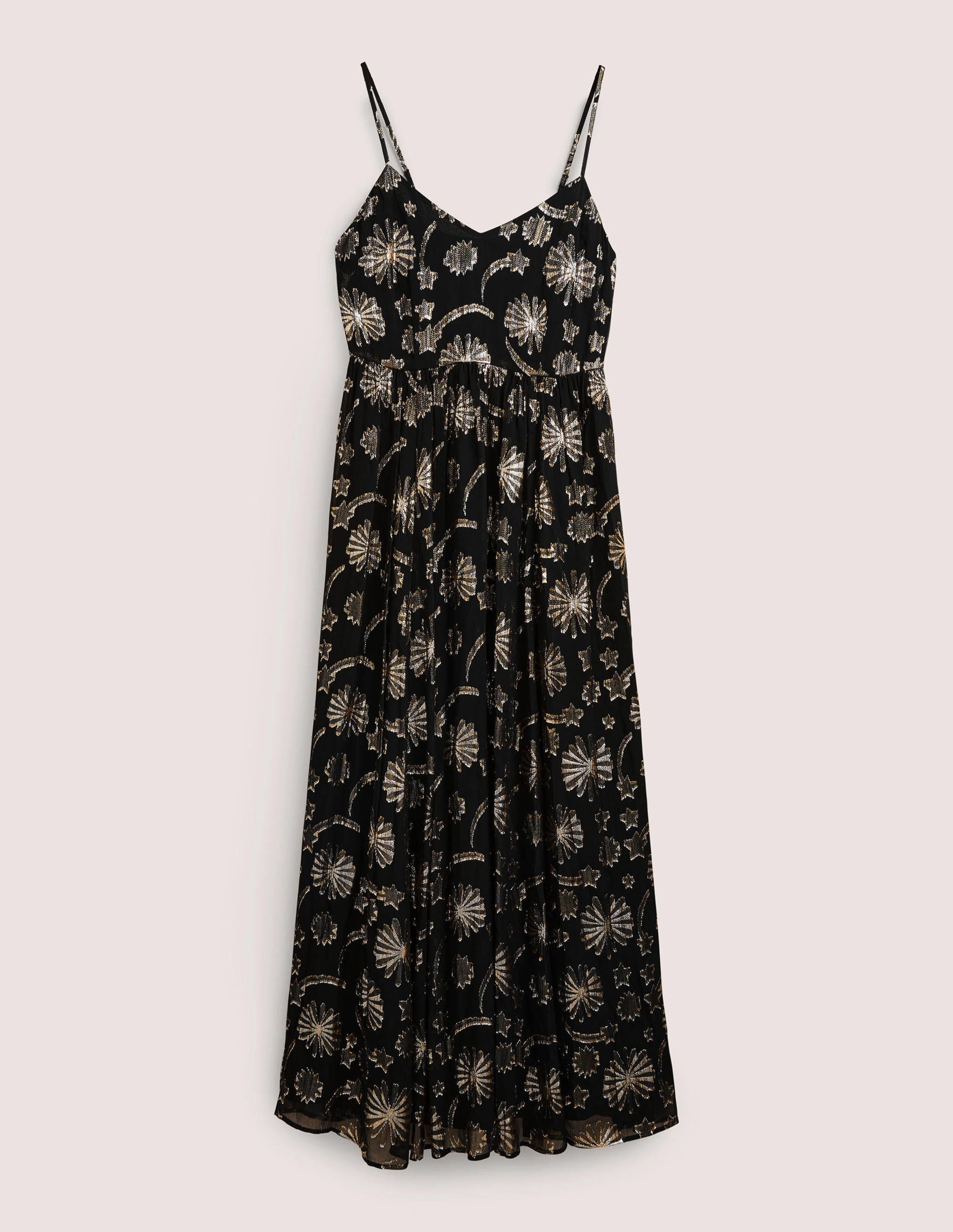Träger-Partykleid-Feuerwerksrot, Jacquard - Image 6