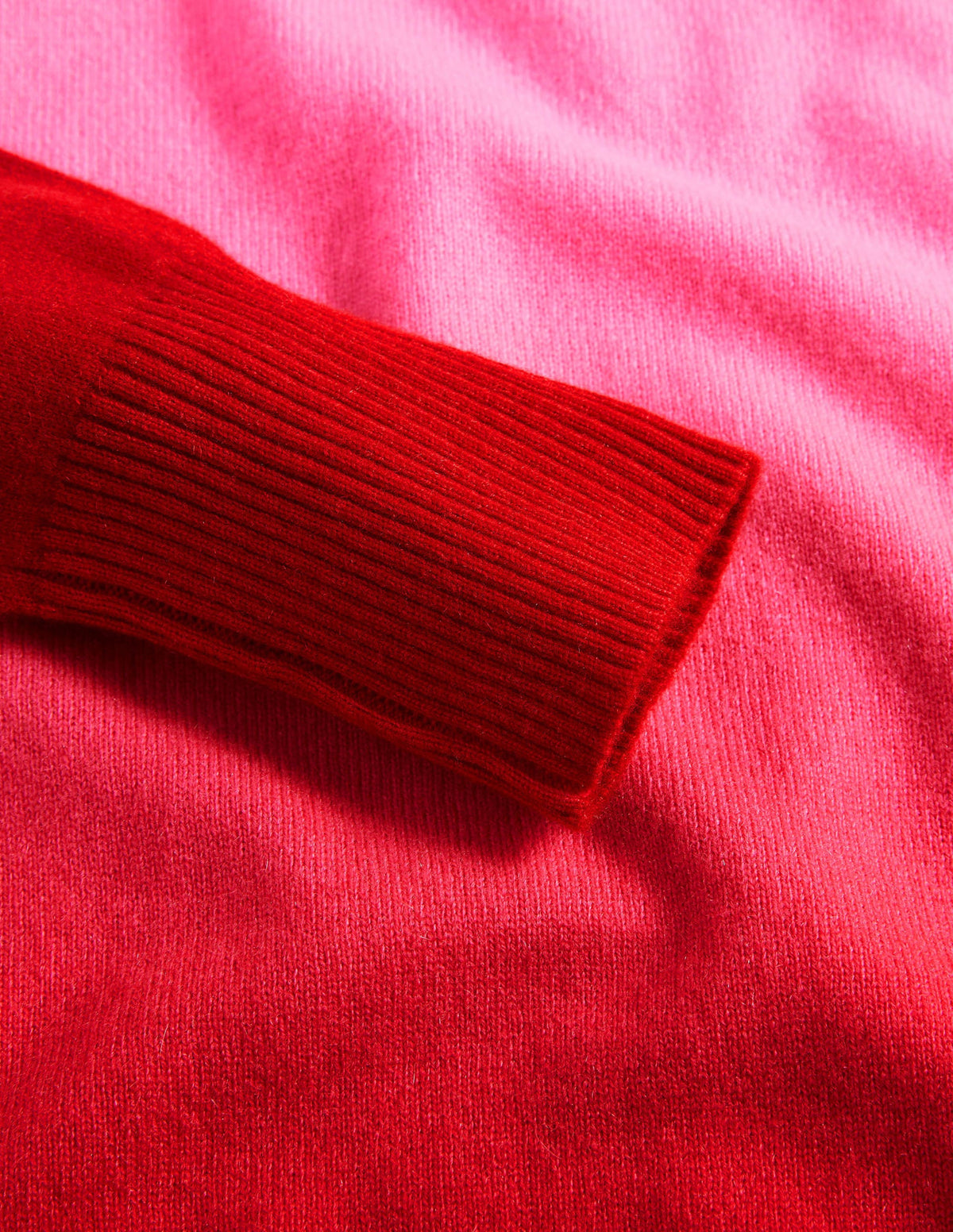 Margot Kaschmirpullover-Rosa/Rot, Farbverlauf - Image 7