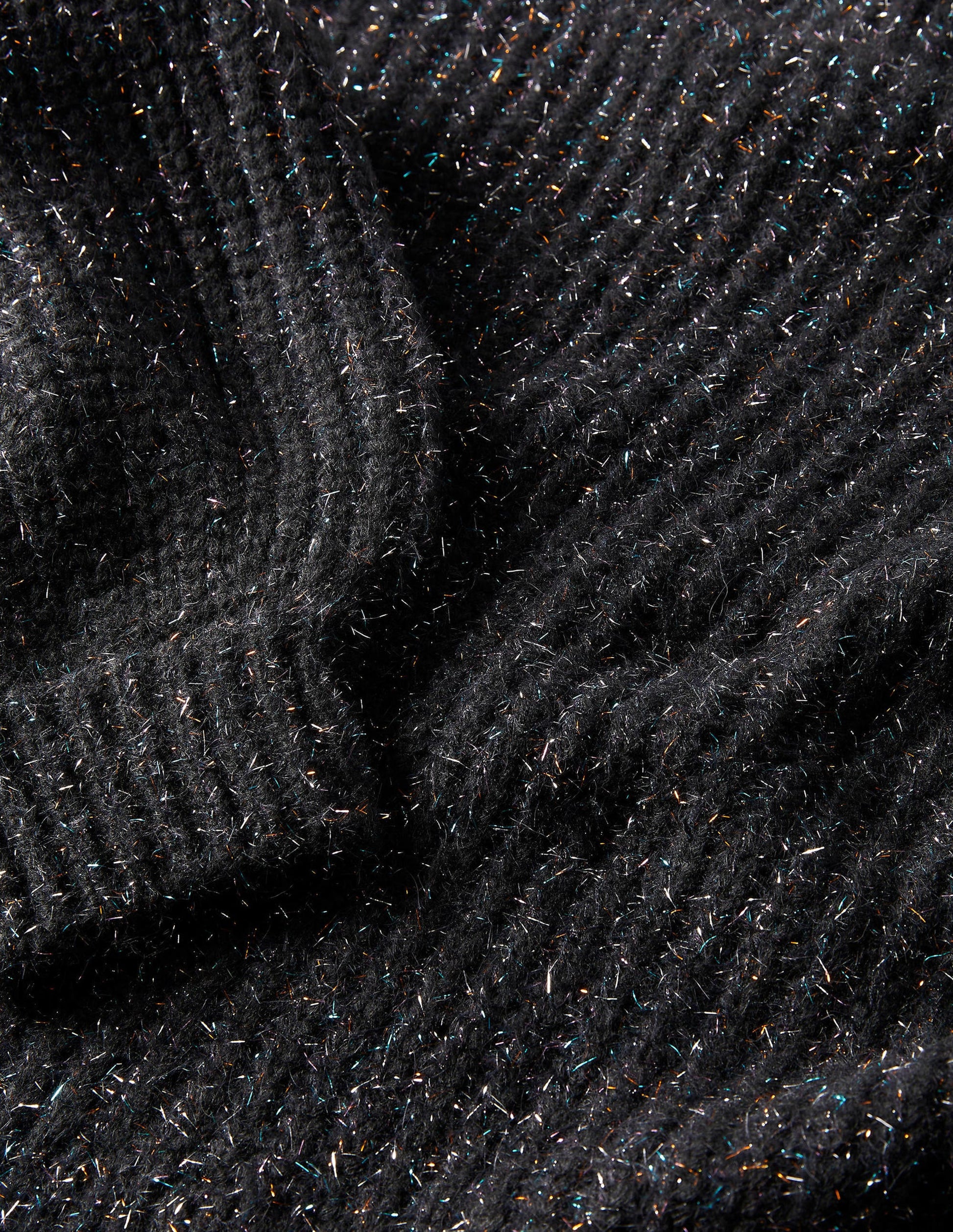 Pull côtelé épais-Étincelle noire-8