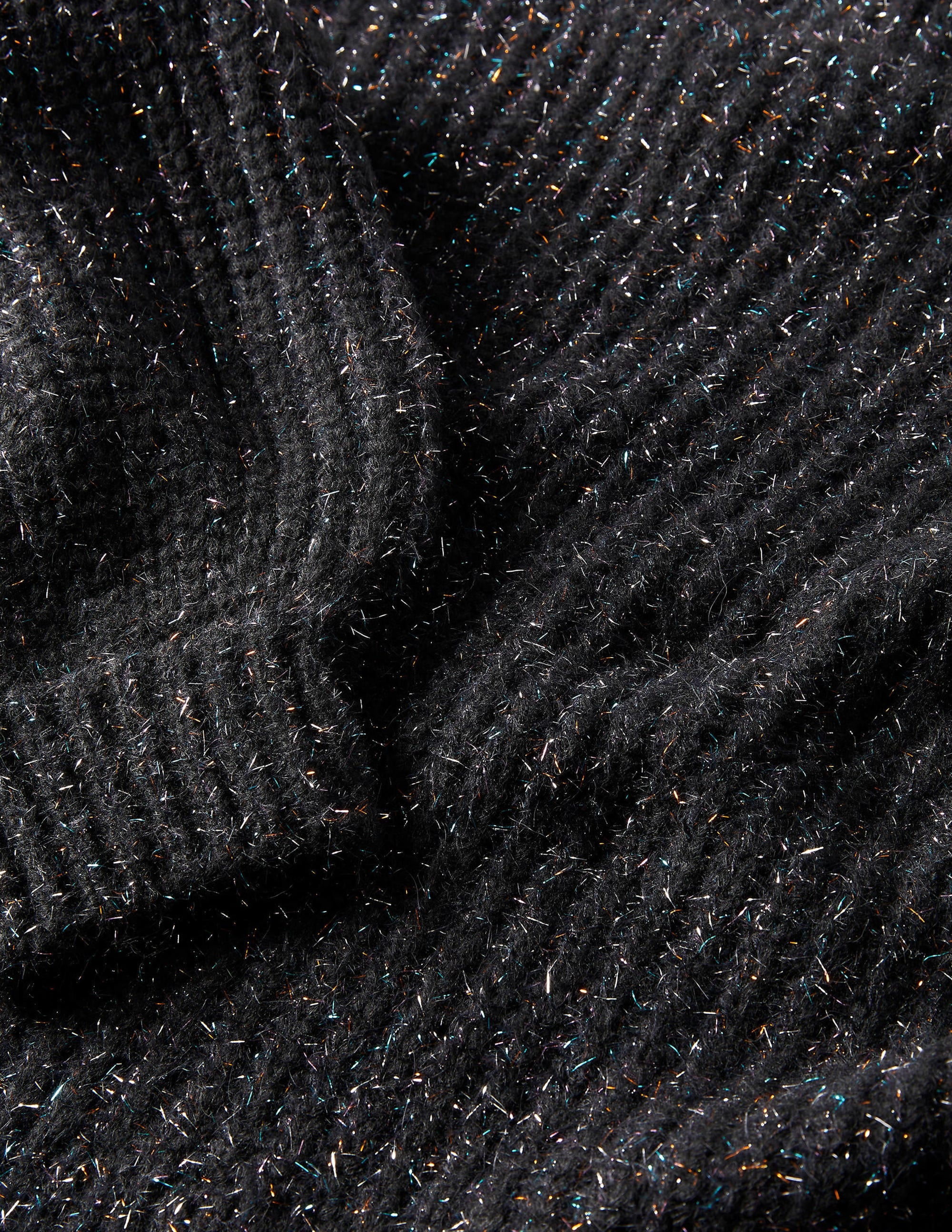 Pull côtelé épais-Étincelle noire - Image 8