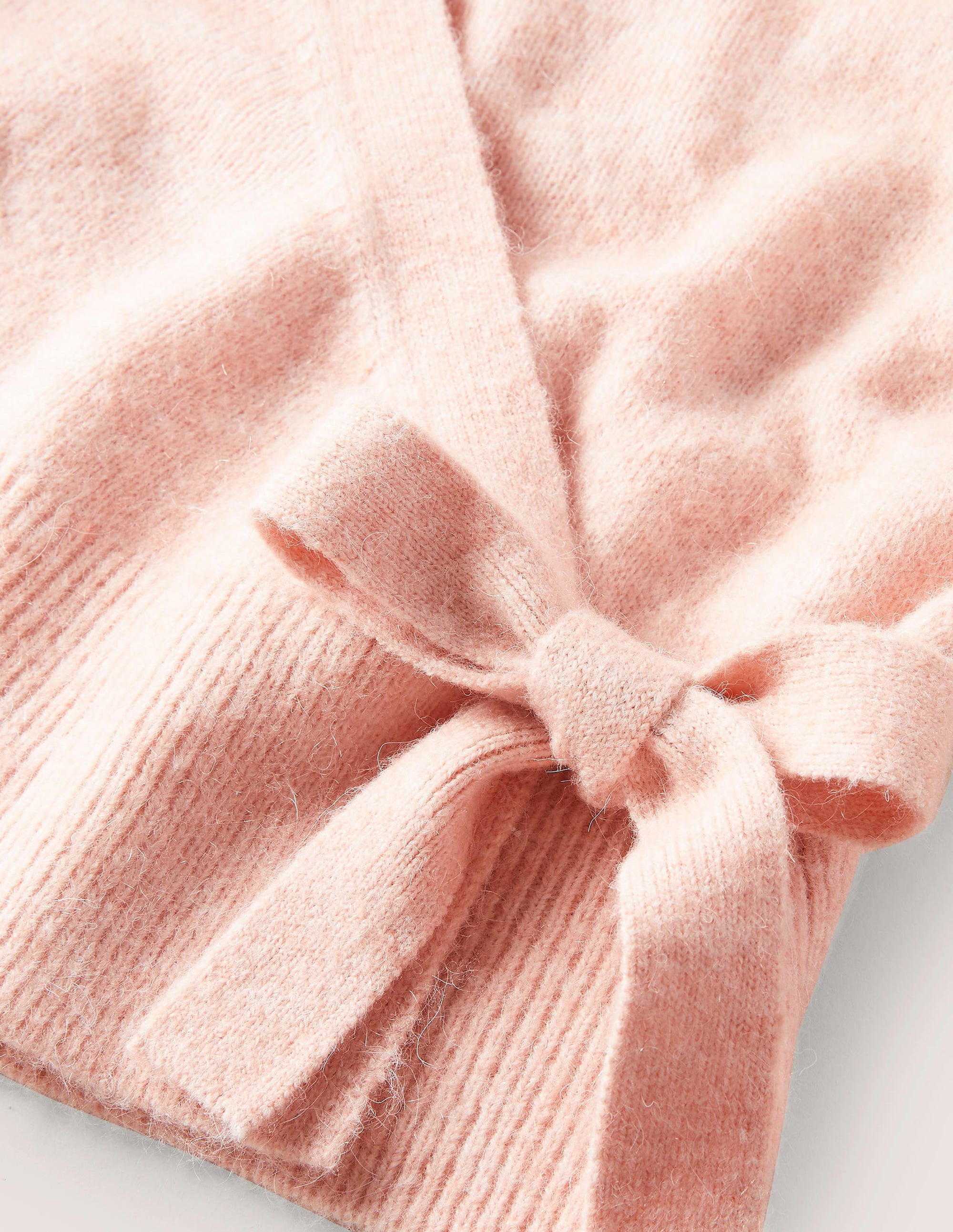 Gilet cache-cœur duveteux-Glaçage rose - Image 9