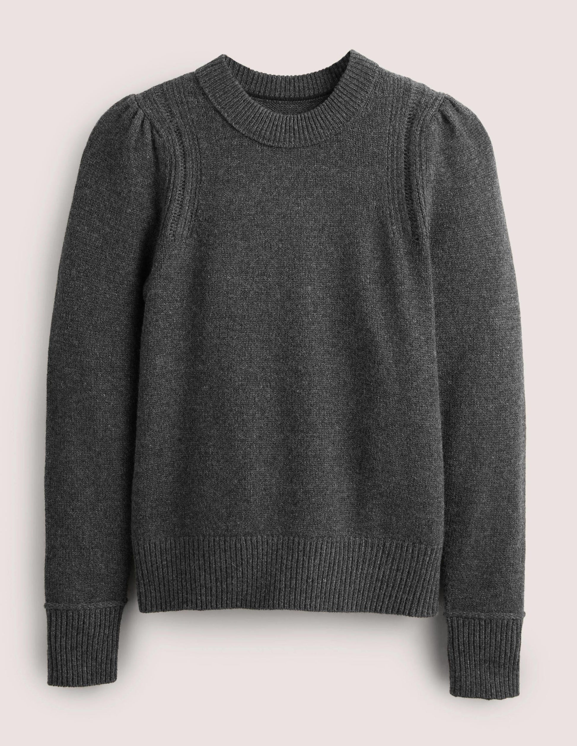 Pull chic en cachemire-Anthracite chiné-6
