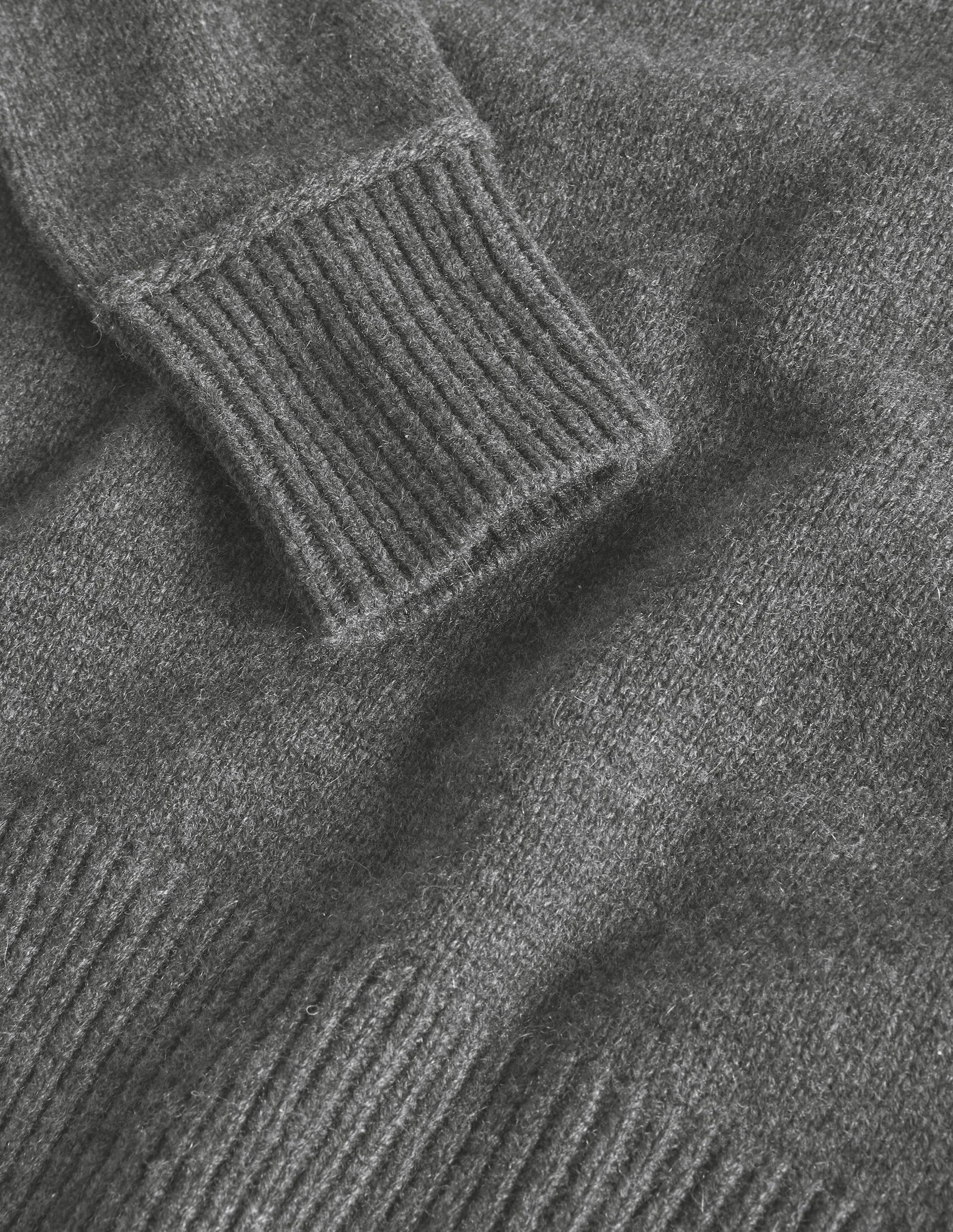Pull chic en cachemire-Anthracite chiné-7