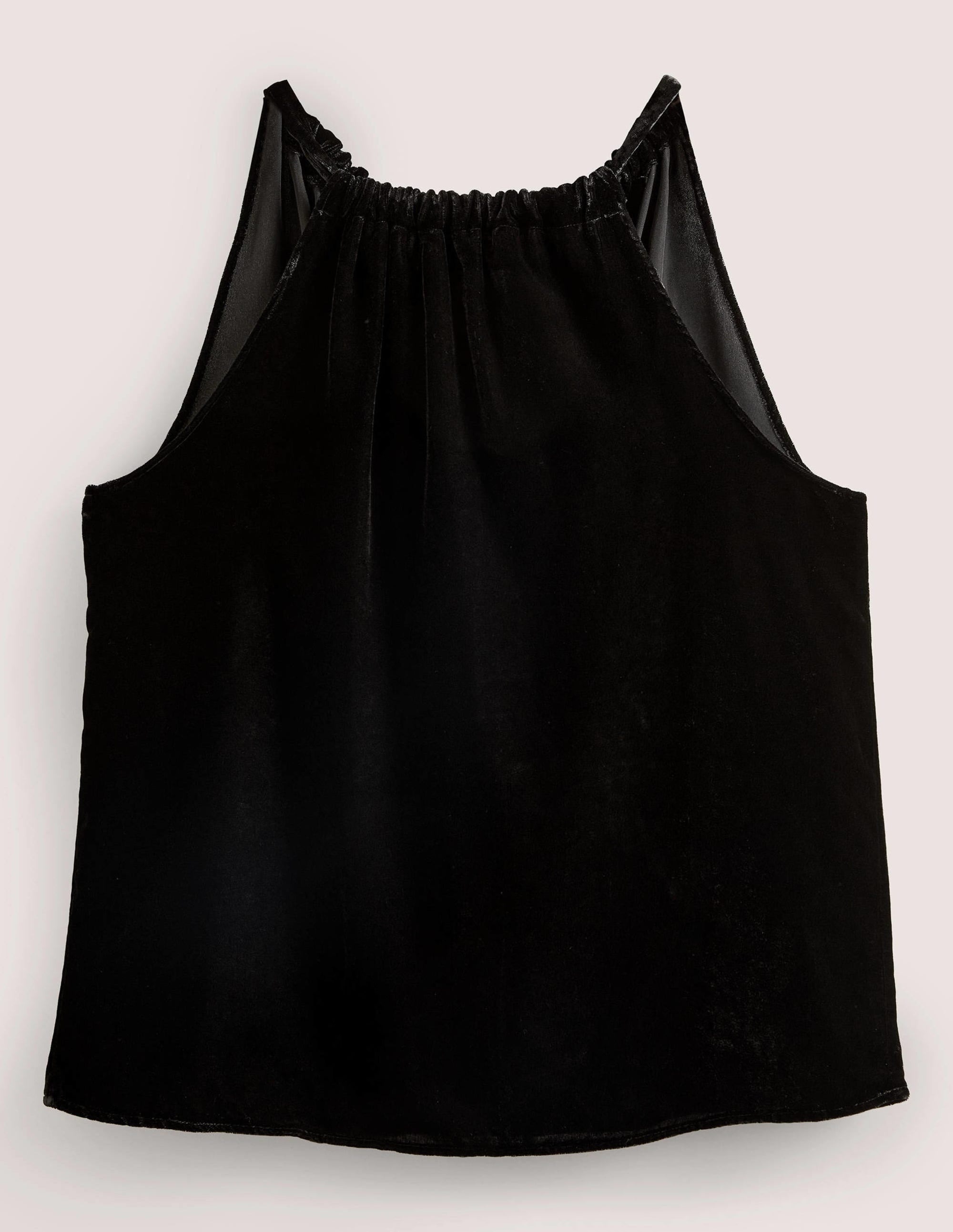 Neckholder-Oberteil aus Samt-Schwarz - Image 6