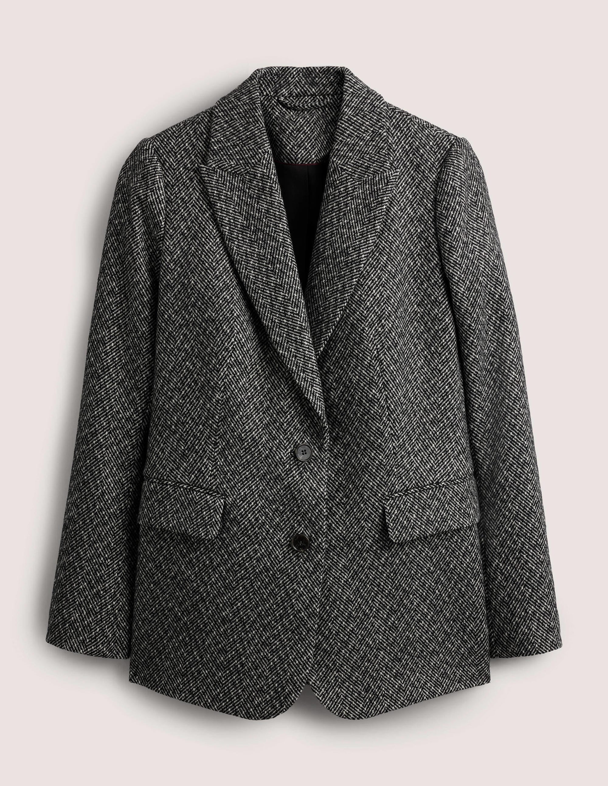 Blazer décontracté à chevrons-Chevrons - Image 6