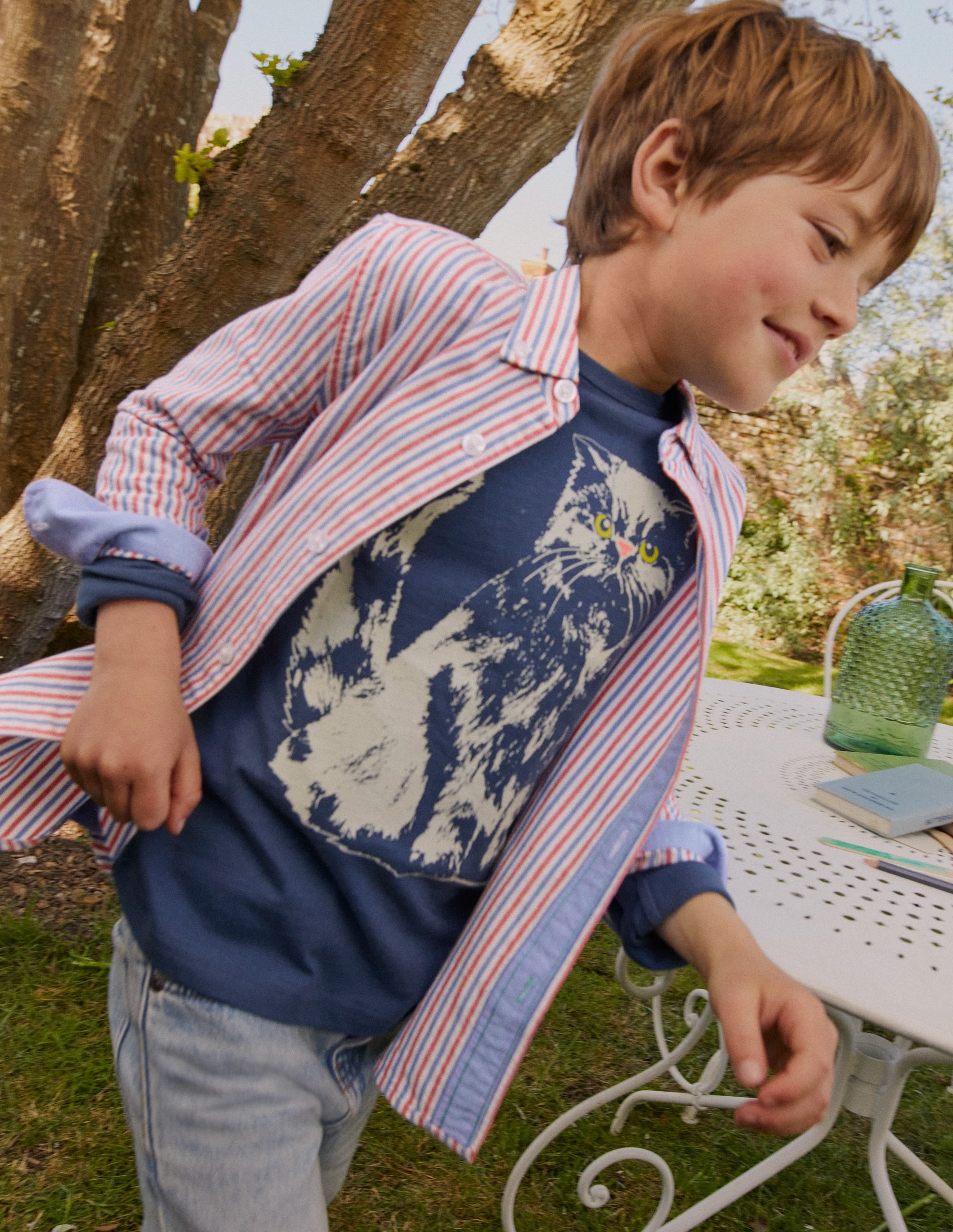 Chemise en oxford-Confiture/penzance - Image 4