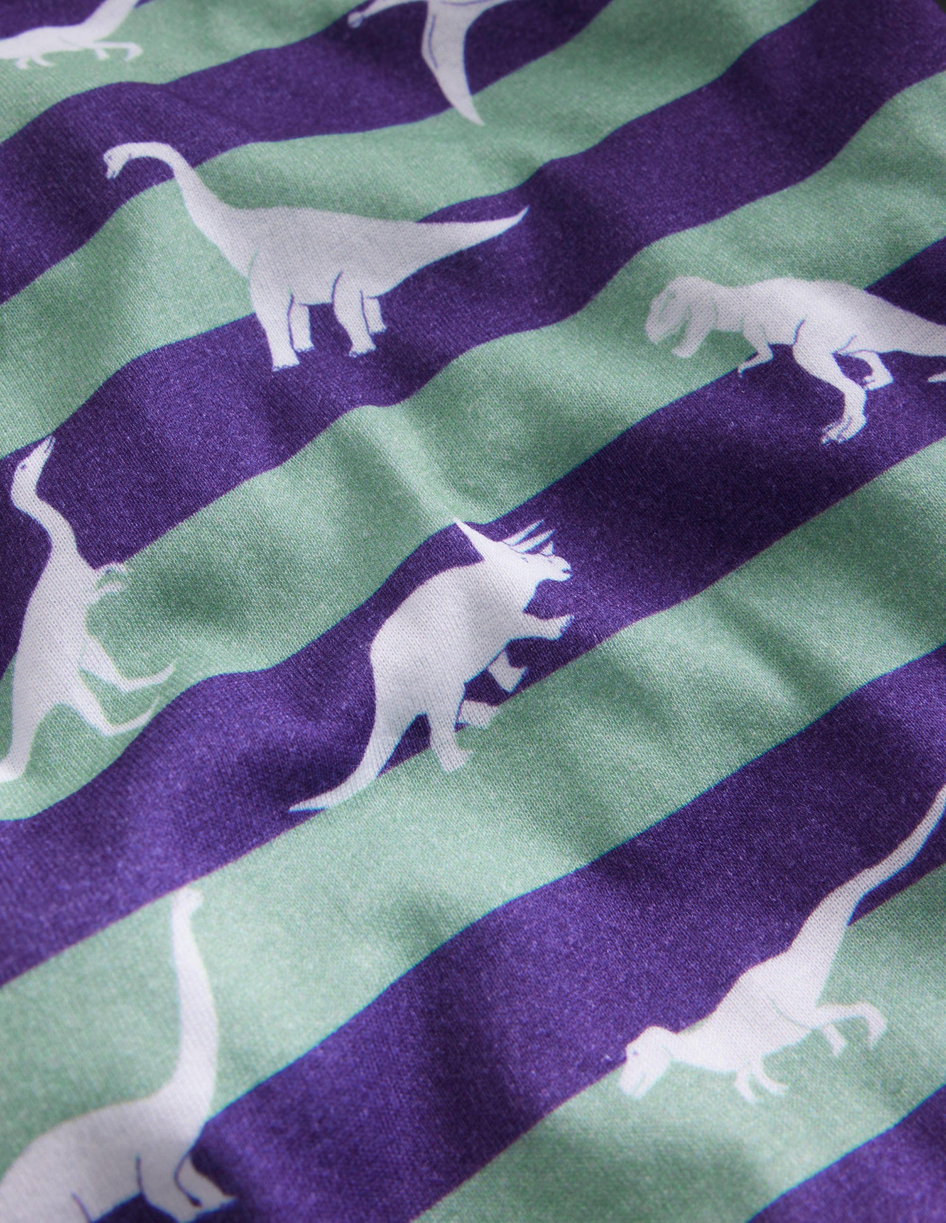 Pyjama phosphorescent-Dinosaures vert fumée-3