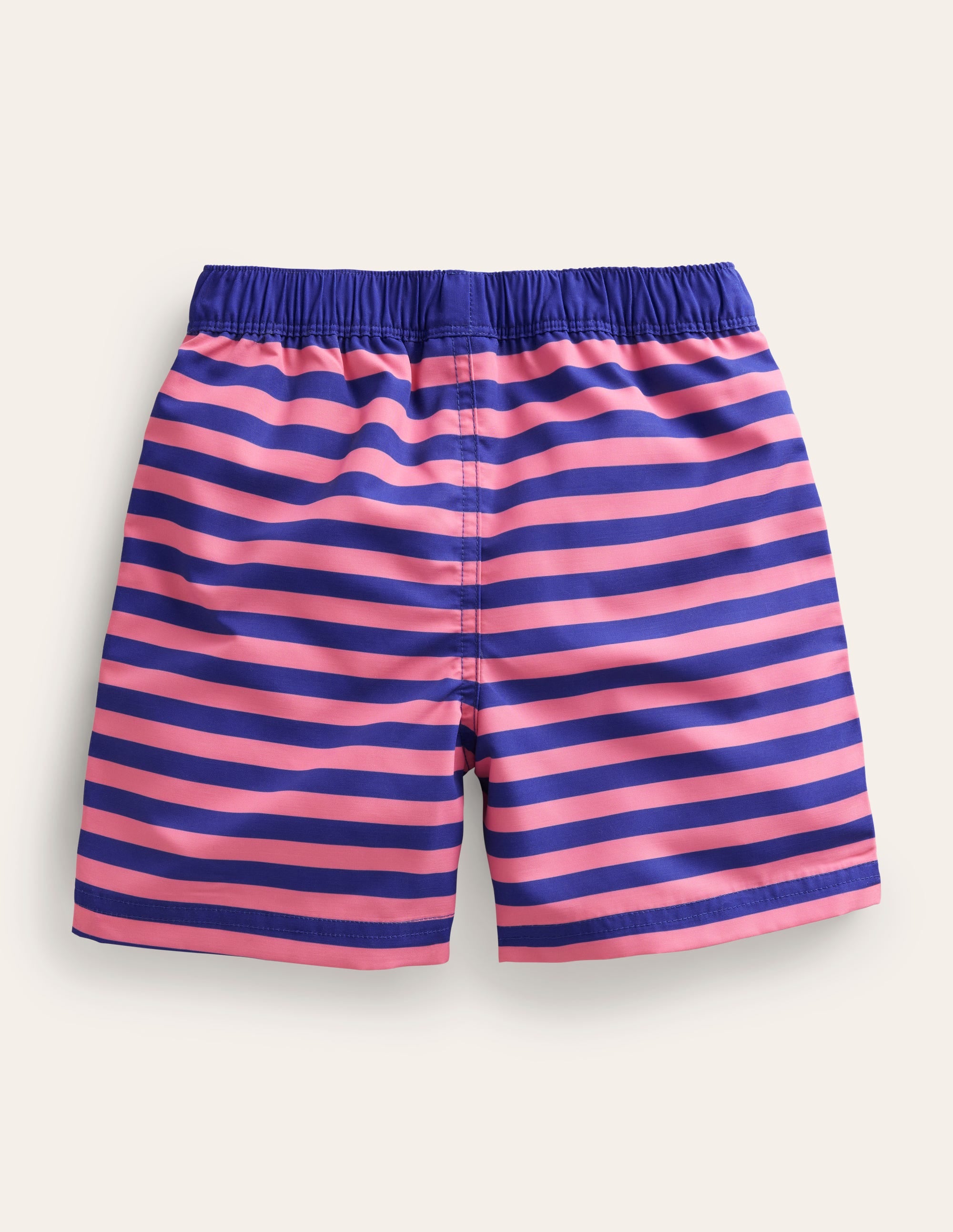 Short de bain-Rayé azalée et azurant - Image 2