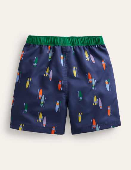 Badeshorts-Schuluniform-Marineblau Paddelbrett