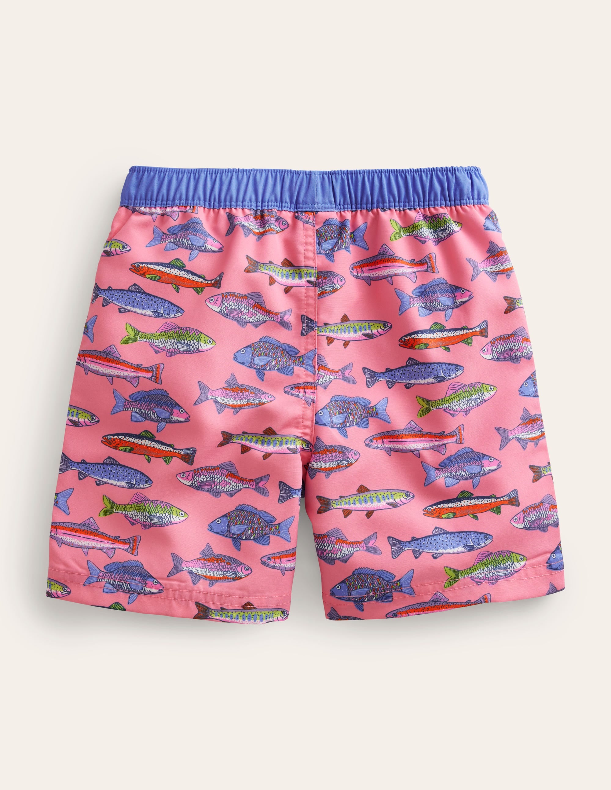 Short de bain-Poissons arc-en-ciel manège - Image 2