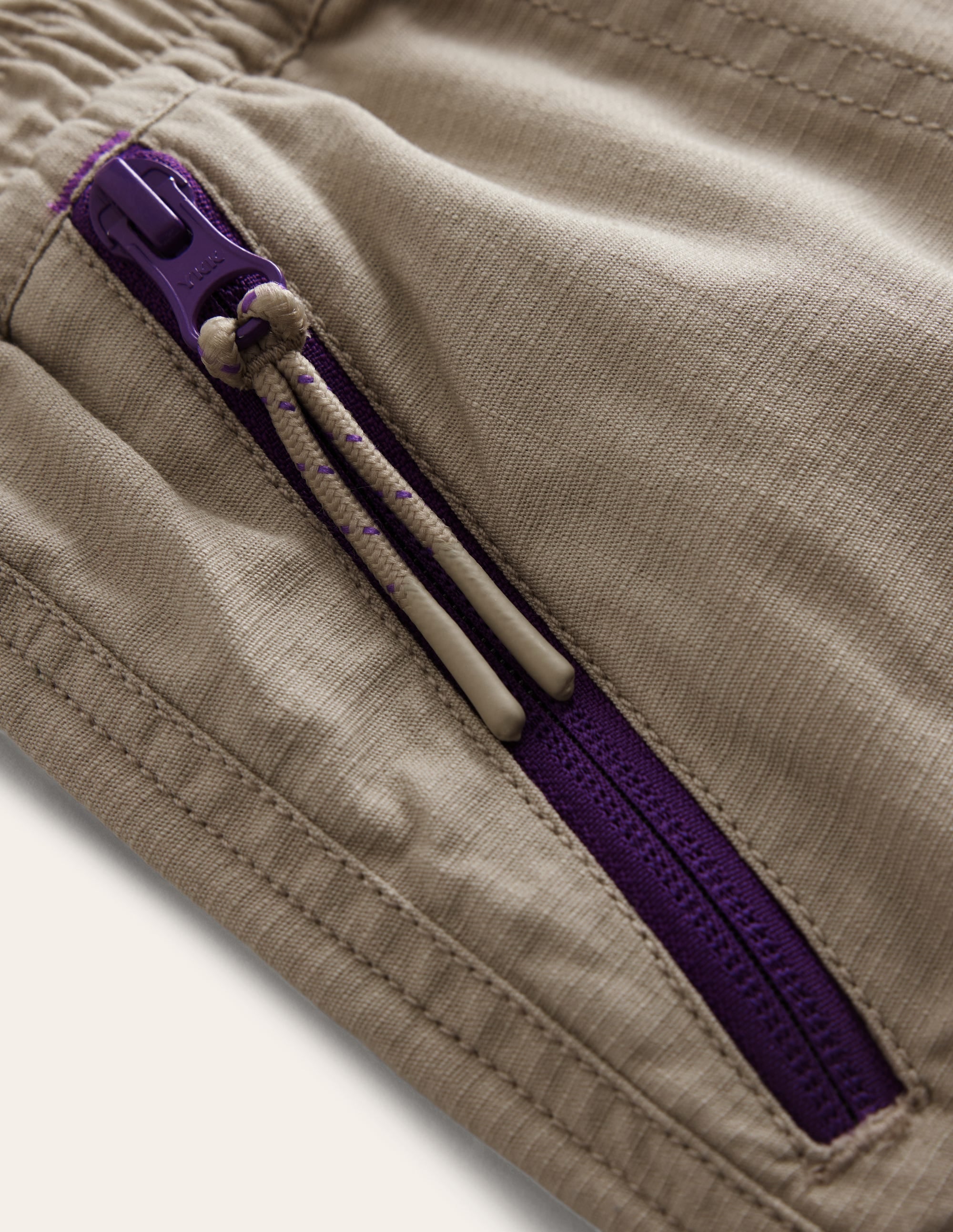 Utility Ripstop Shorts-Stone - Image 3