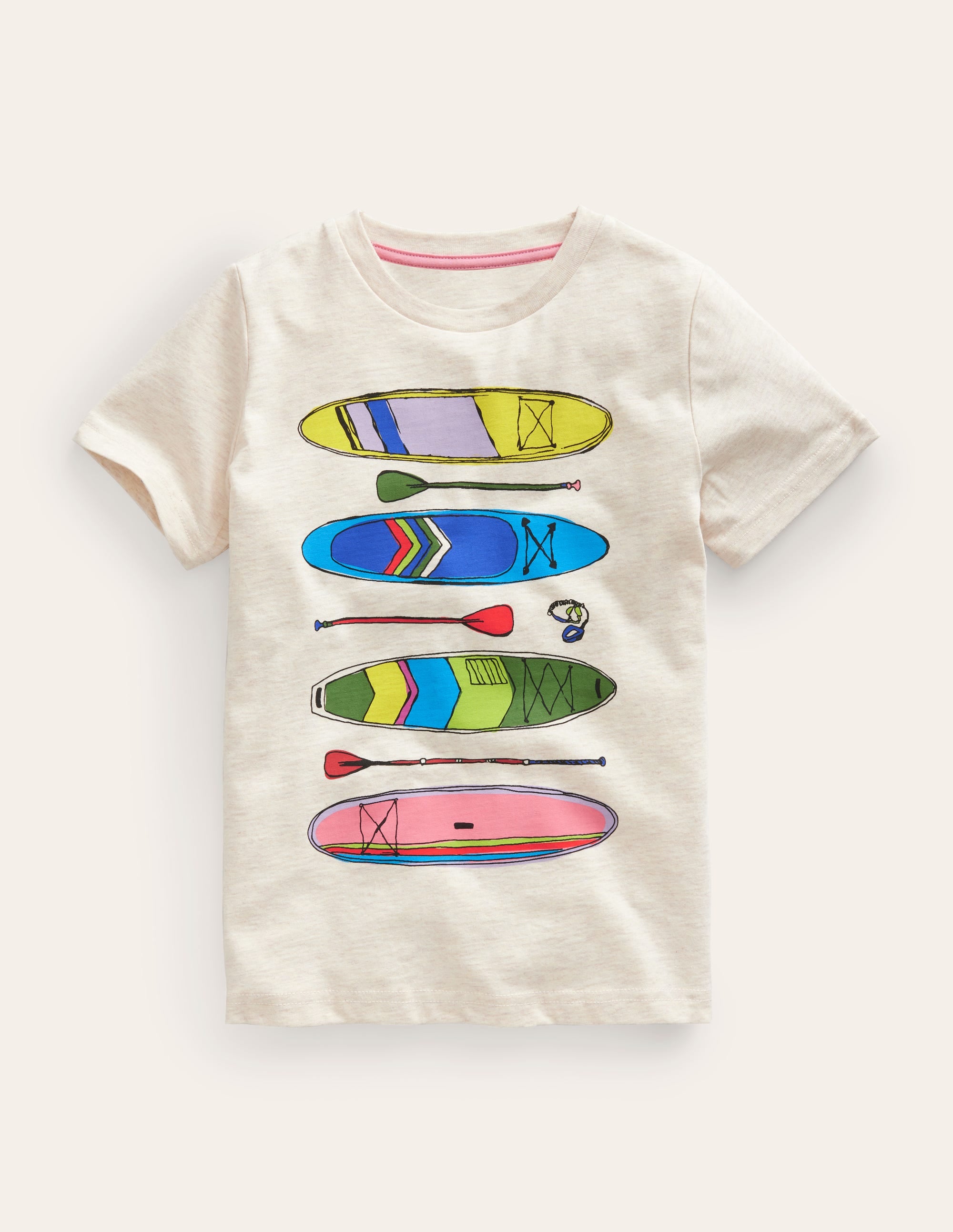 T-shirt à imprimé planche de paddle-Avoine - Image 1