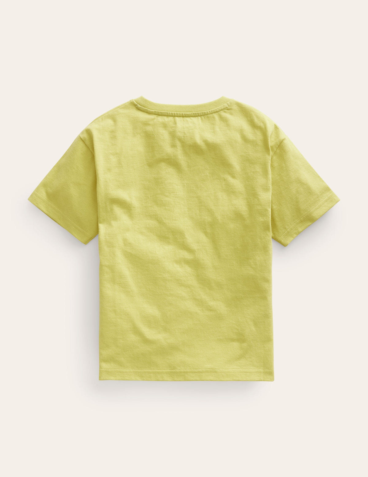 T-Shirt mit Libellen-Applikation-Stachelbeerengelb - Image 2