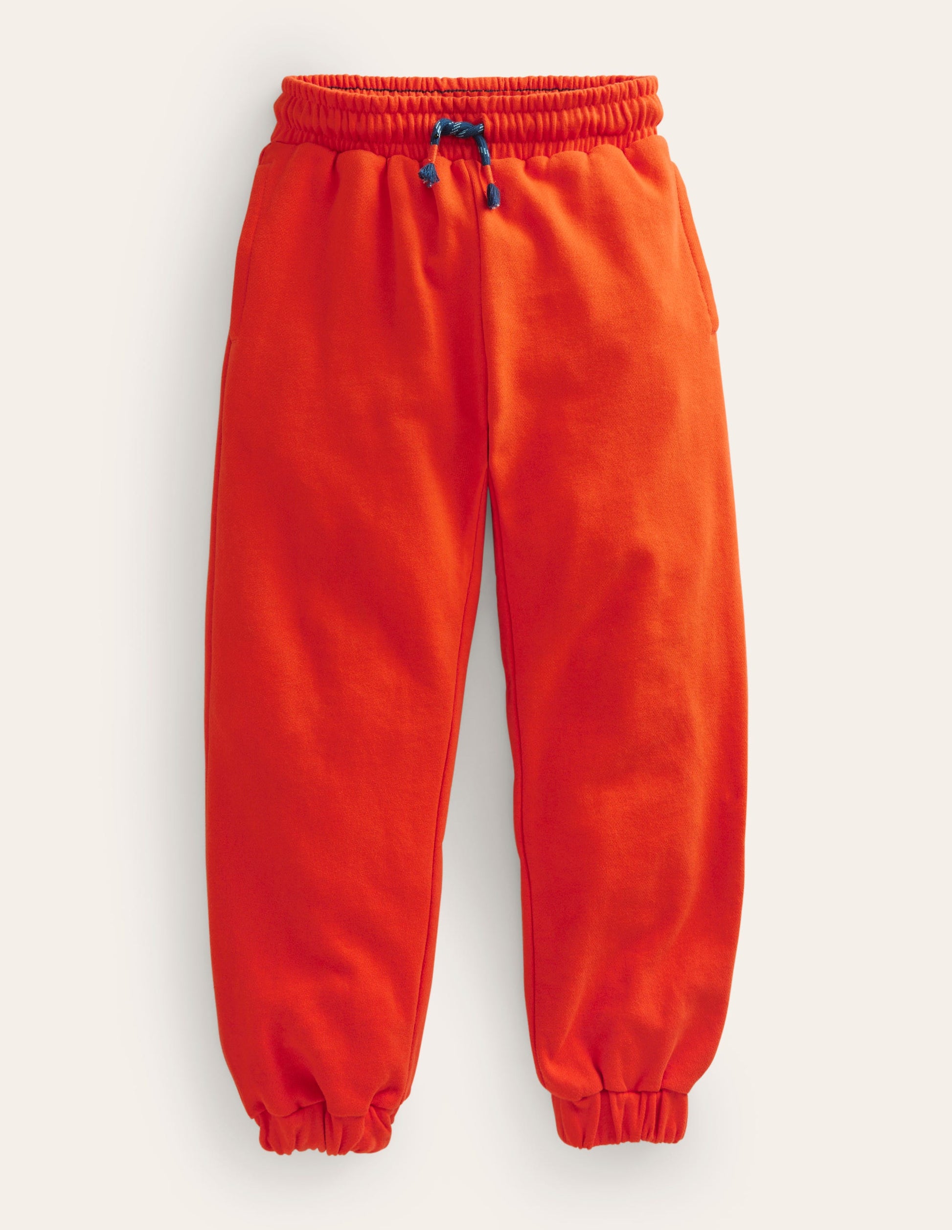 Cosy Relaxed Joggers-Dahlia Red-1