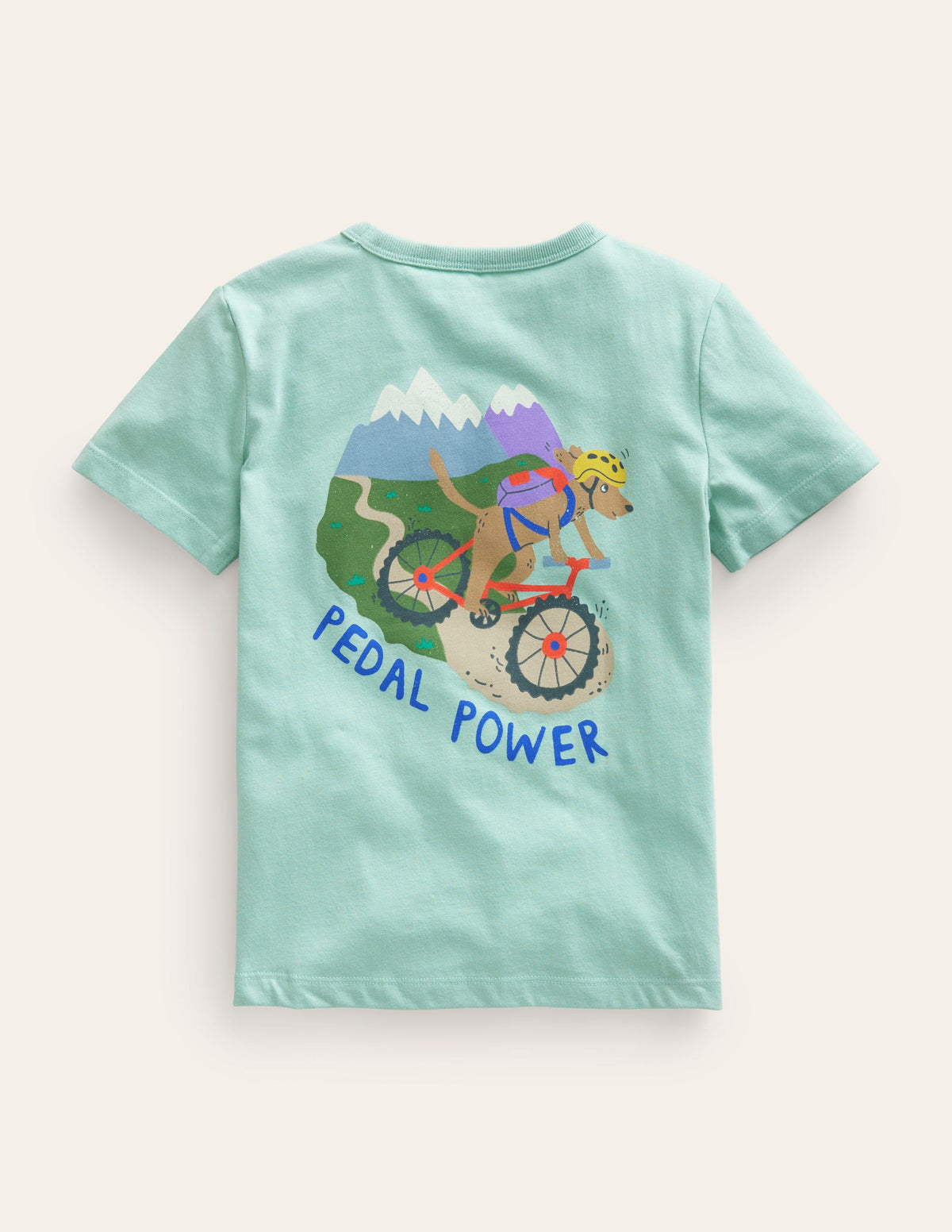 T-Shirt mit Logo vorn und hinten-Dschungelgrün - Image 2