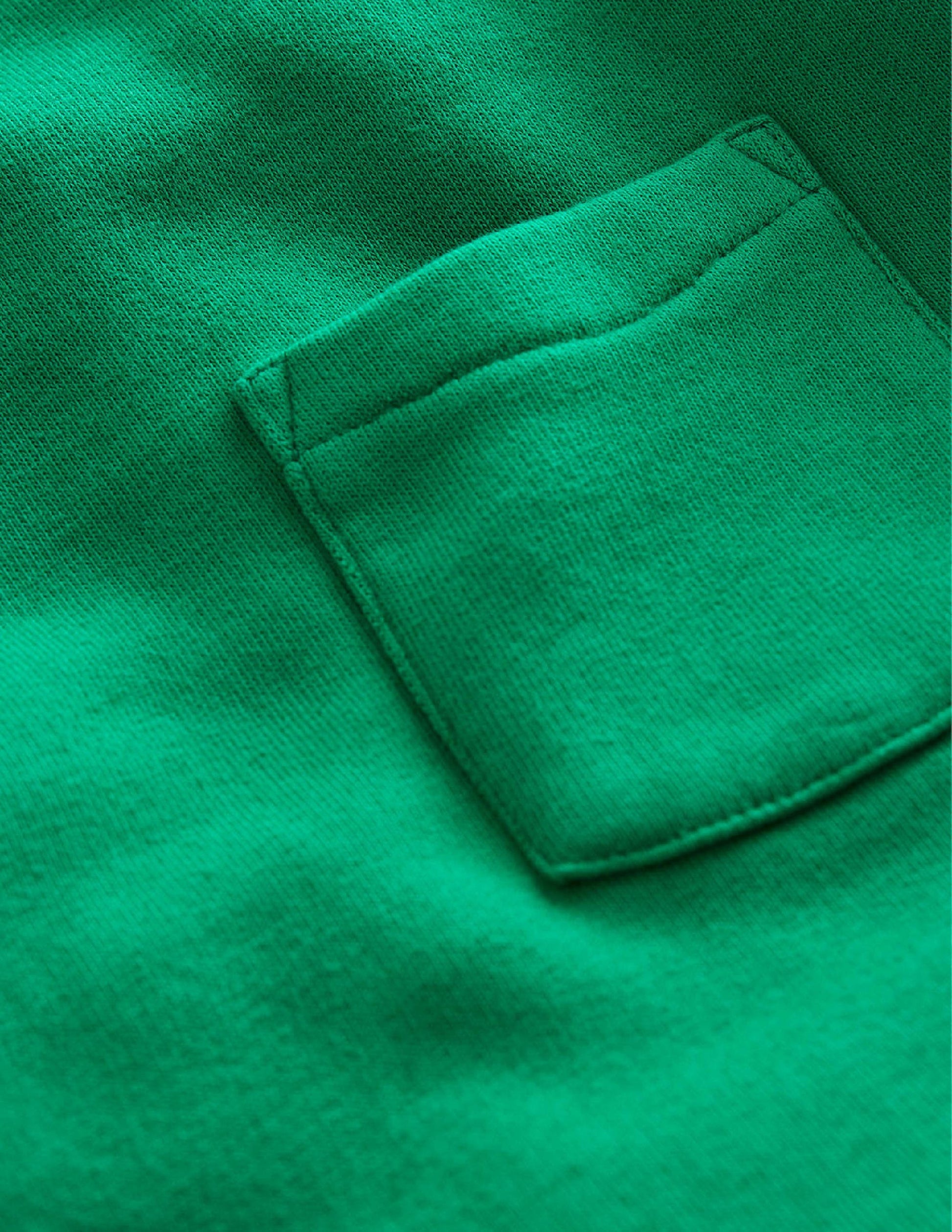 Stückgefärbtes Sweatshirt-Wiesengrün-3