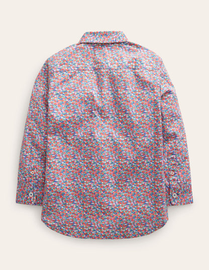 Cotton Shirt-Multi Micro Floral-2