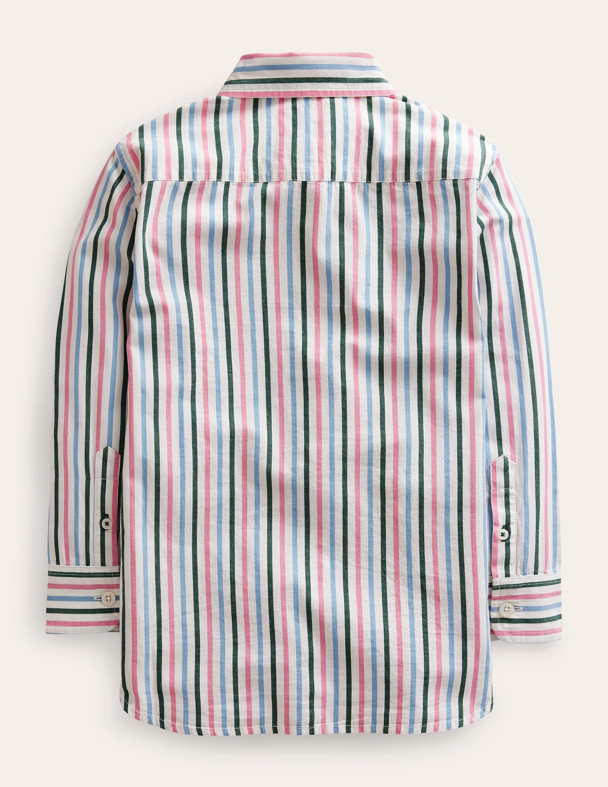 Chemise en coton-Rayé multi - Image 2